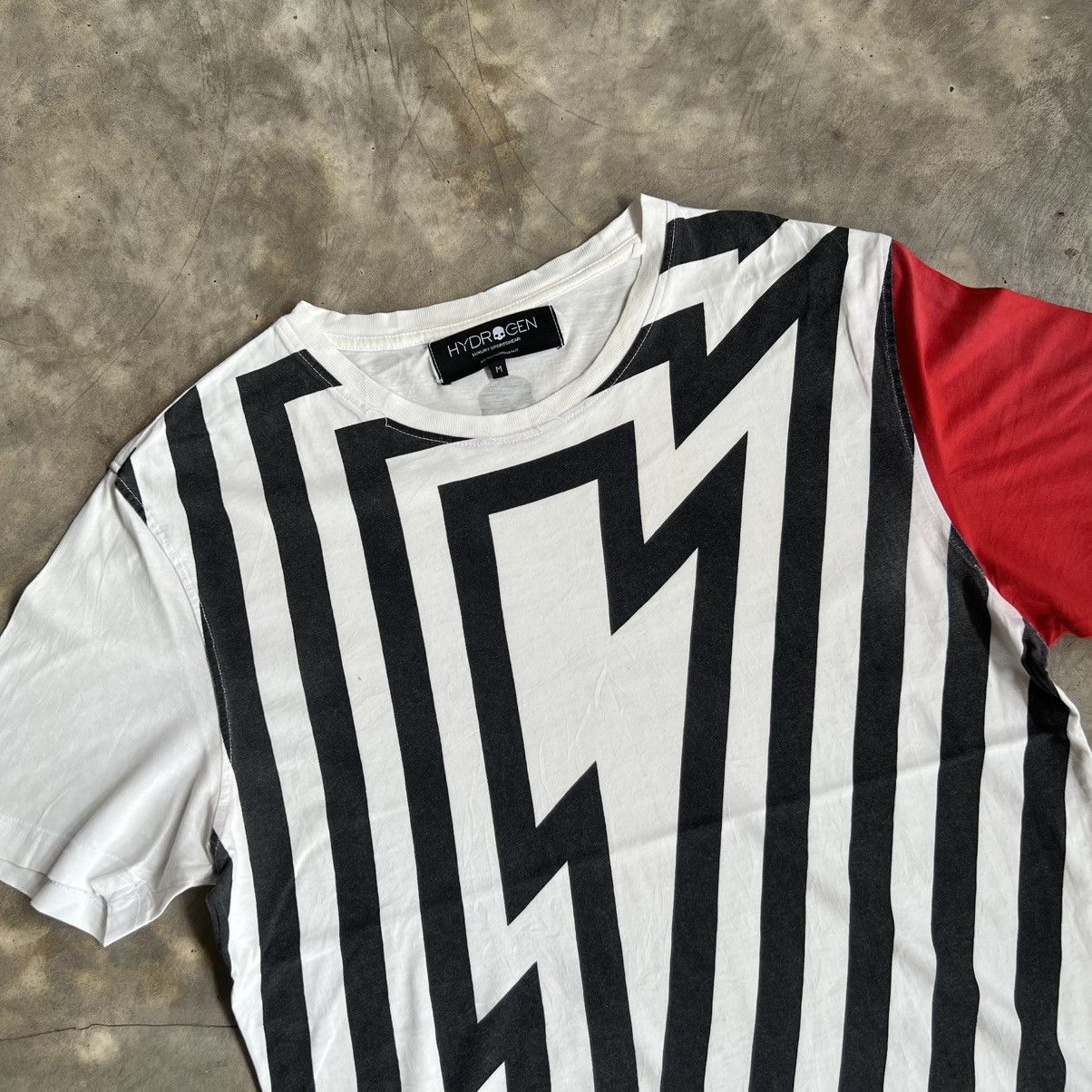 HYDROGEN Hydrogen Lightning Printed Shirt Size US M / EU 48-50 / 2 - 2 Thumbnail