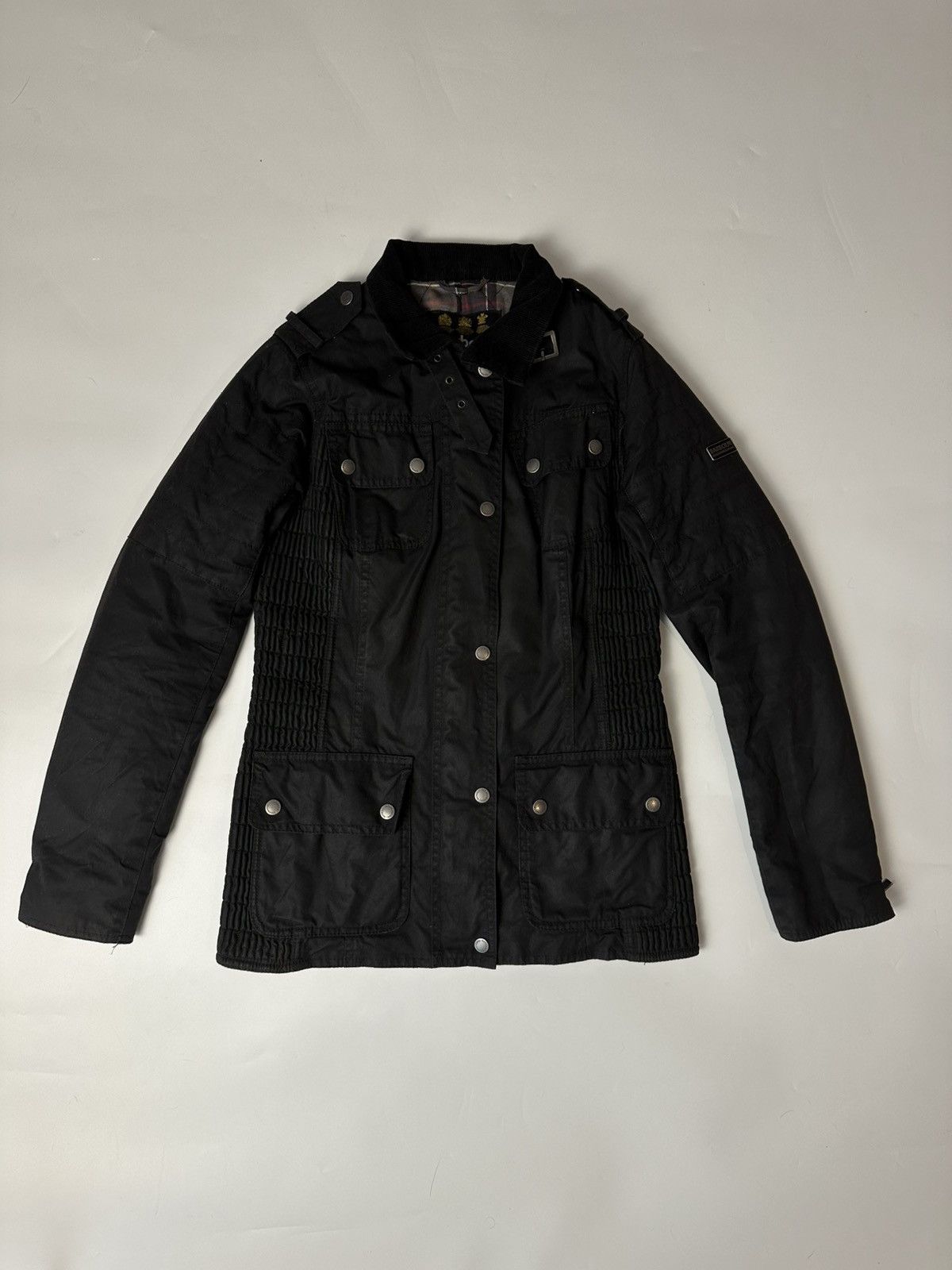 Barbour Barbour International Fireblade women Wax Jacket Size UK 12 Size XL / US 12-14 / IT 48-50 - 1 Thumbnail