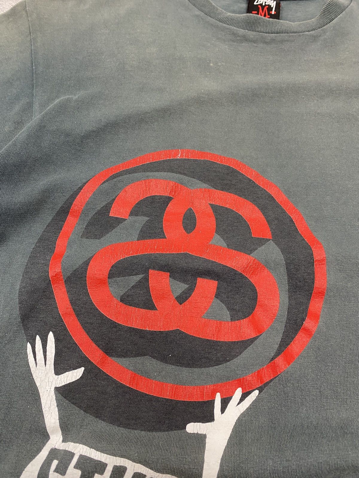 Other Vintage Stussy distressed Y2K faded tee Size US M / EU 48-50 / 2 - 5 Thumbnail