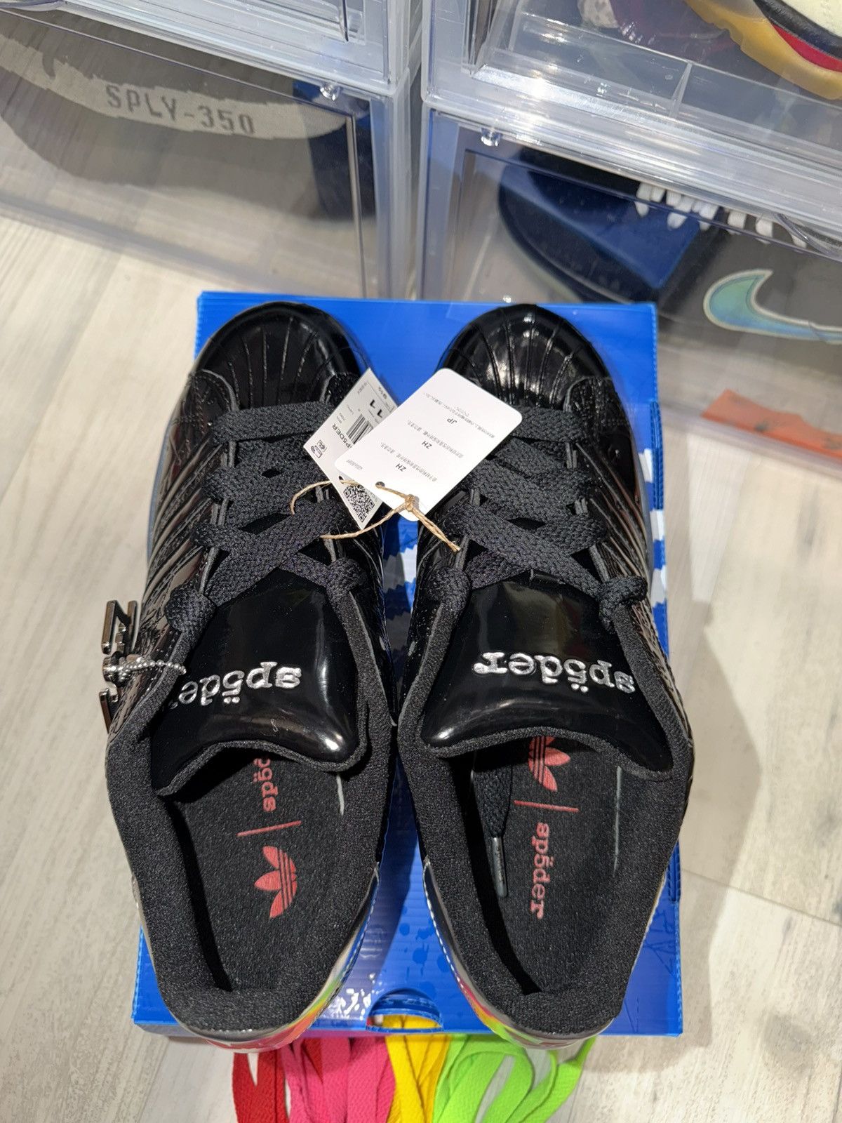 Adidas Adidas Superstar Sp5der Black Size US 10 / EU 43 - 6 Thumbnail