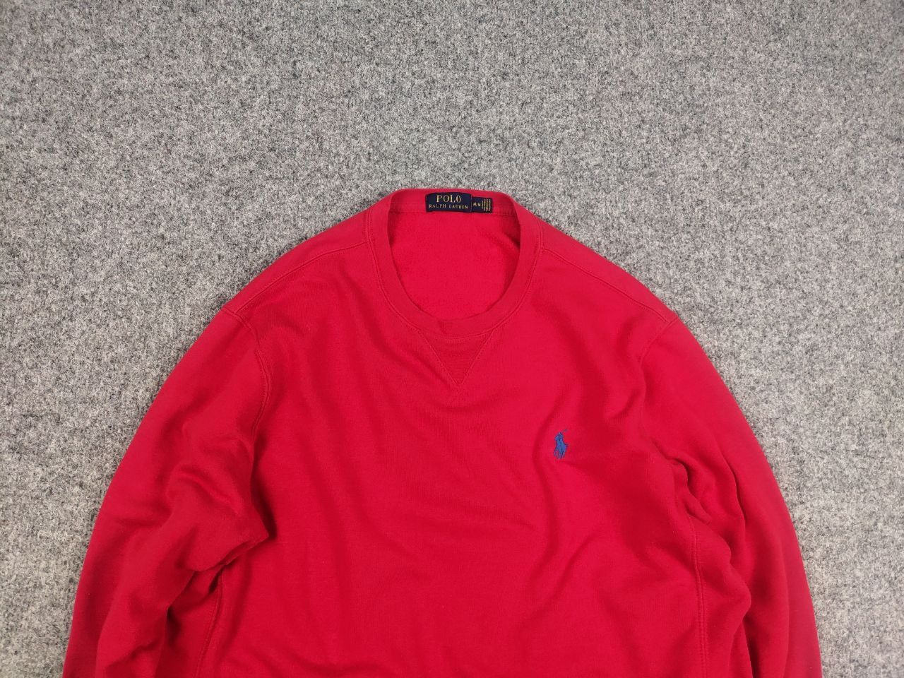 Polo Ralph Lauren Vintage Polo Ralph Lauren Blank Crew Sweatshirt Y2K Style Size US M / EU 48-50 / 2 - 4 Thumbnail