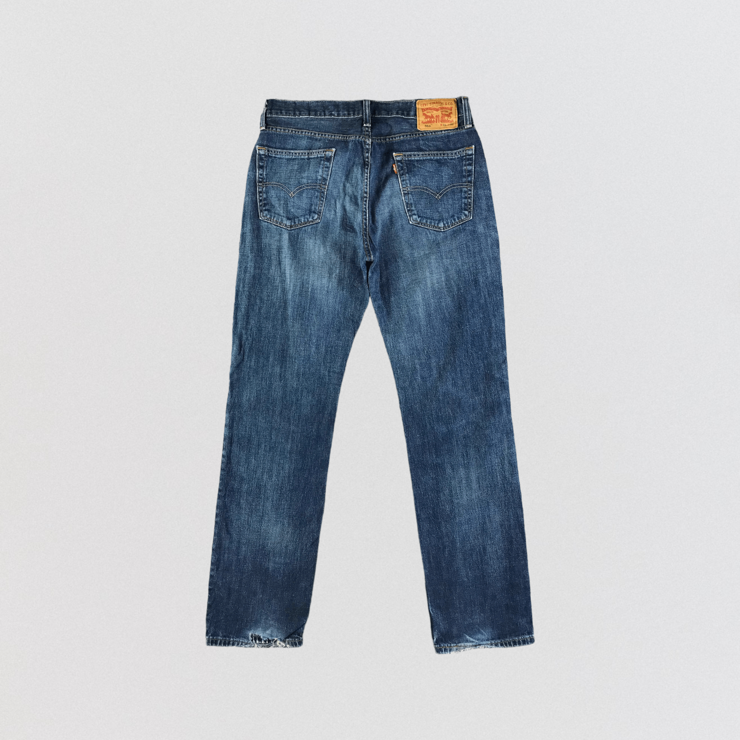 Levi's × Vintage Vintage Blue Wash Levis 514 Jeans-JM3436 Size 33" - 2 Thumbnail