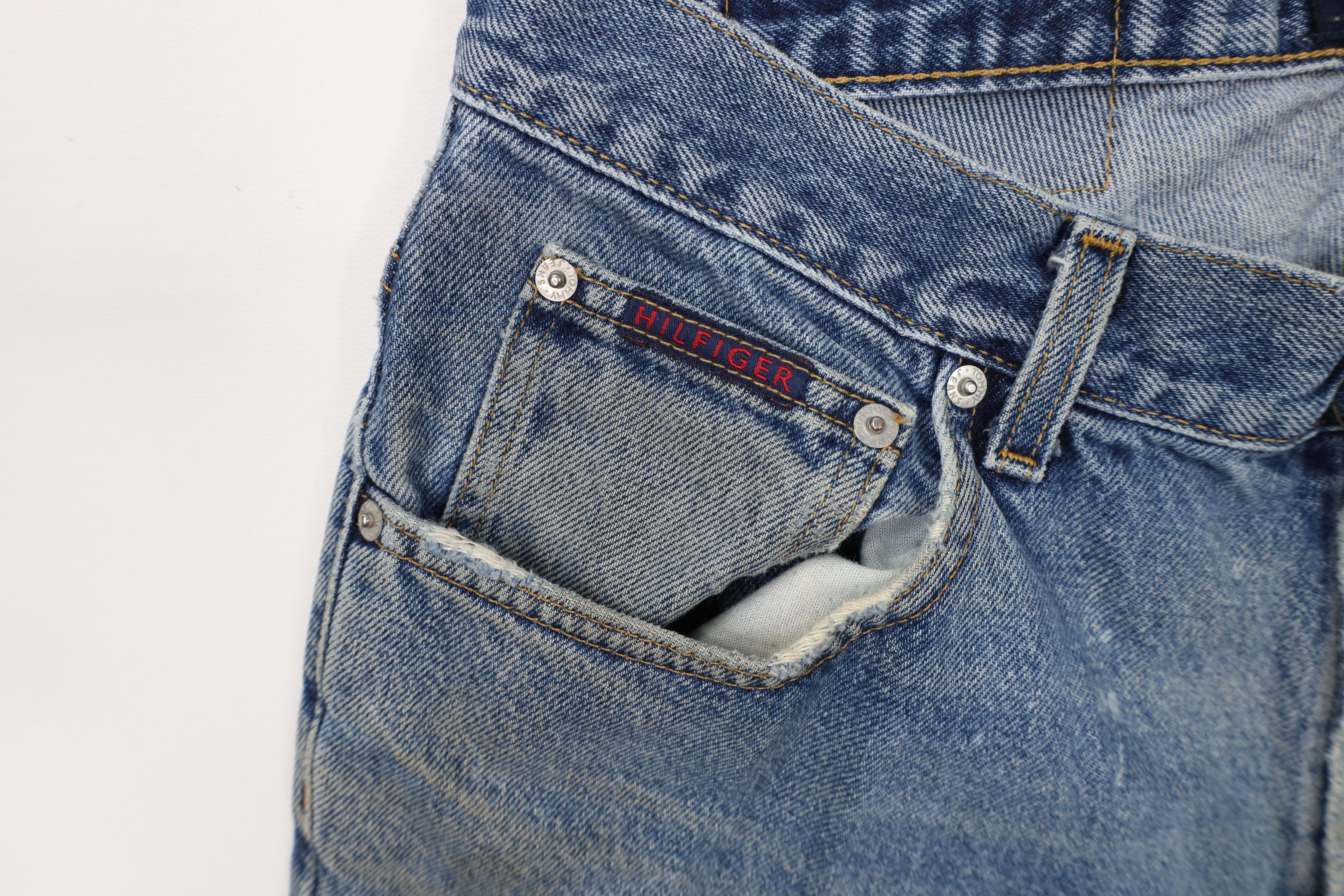 Tommy Hilfiger × Vintage Vintage 90s Tommy Hilfiger Straight Leg Denim Jeans USA Size US 32 / EU 48 - 9 Thumbnail