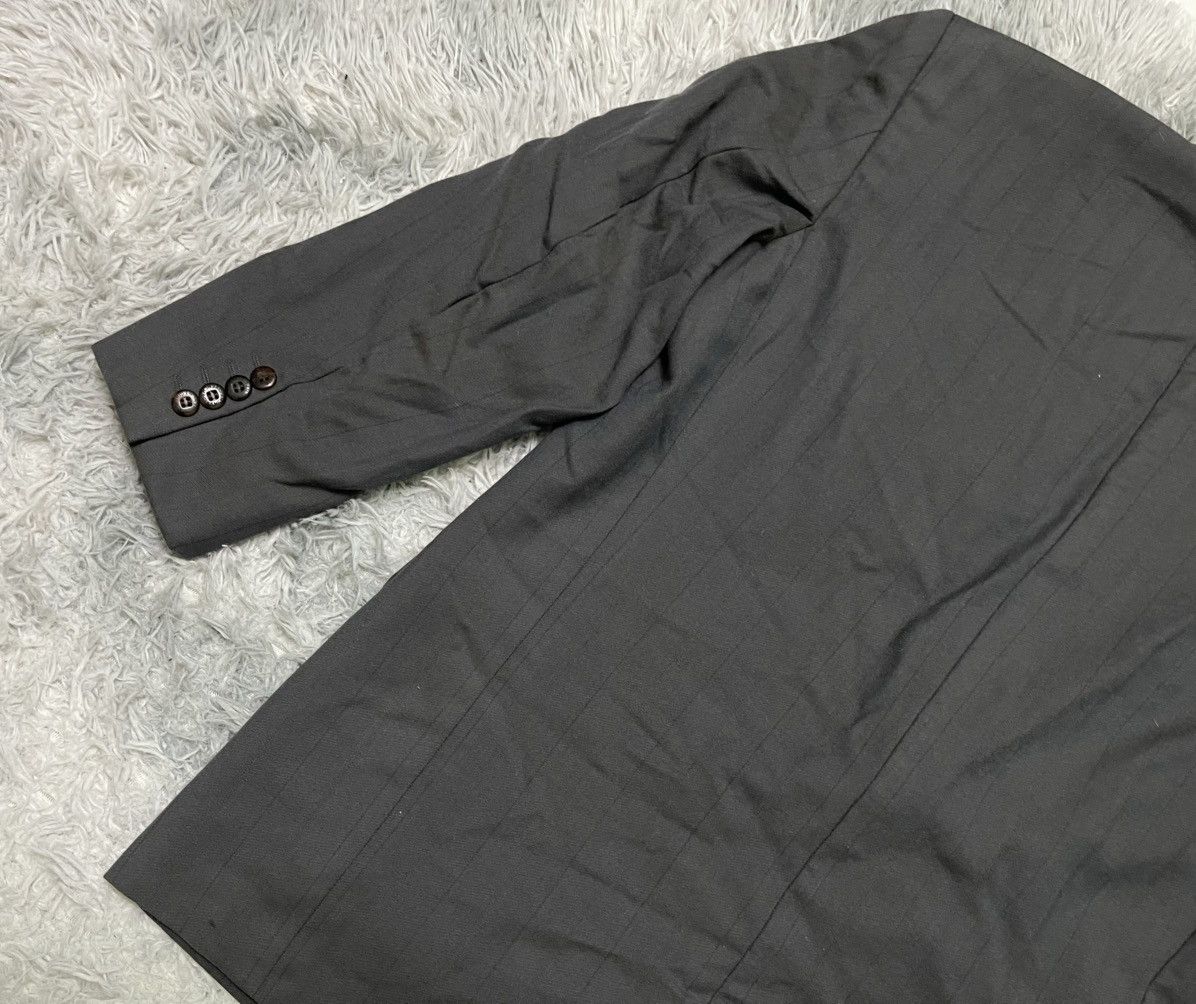 Givenchy × Vintage 90s GIVENCHY BLAZZER STRIPES 100% CASHMERE RARE Size 48S - 14 Thumbnail