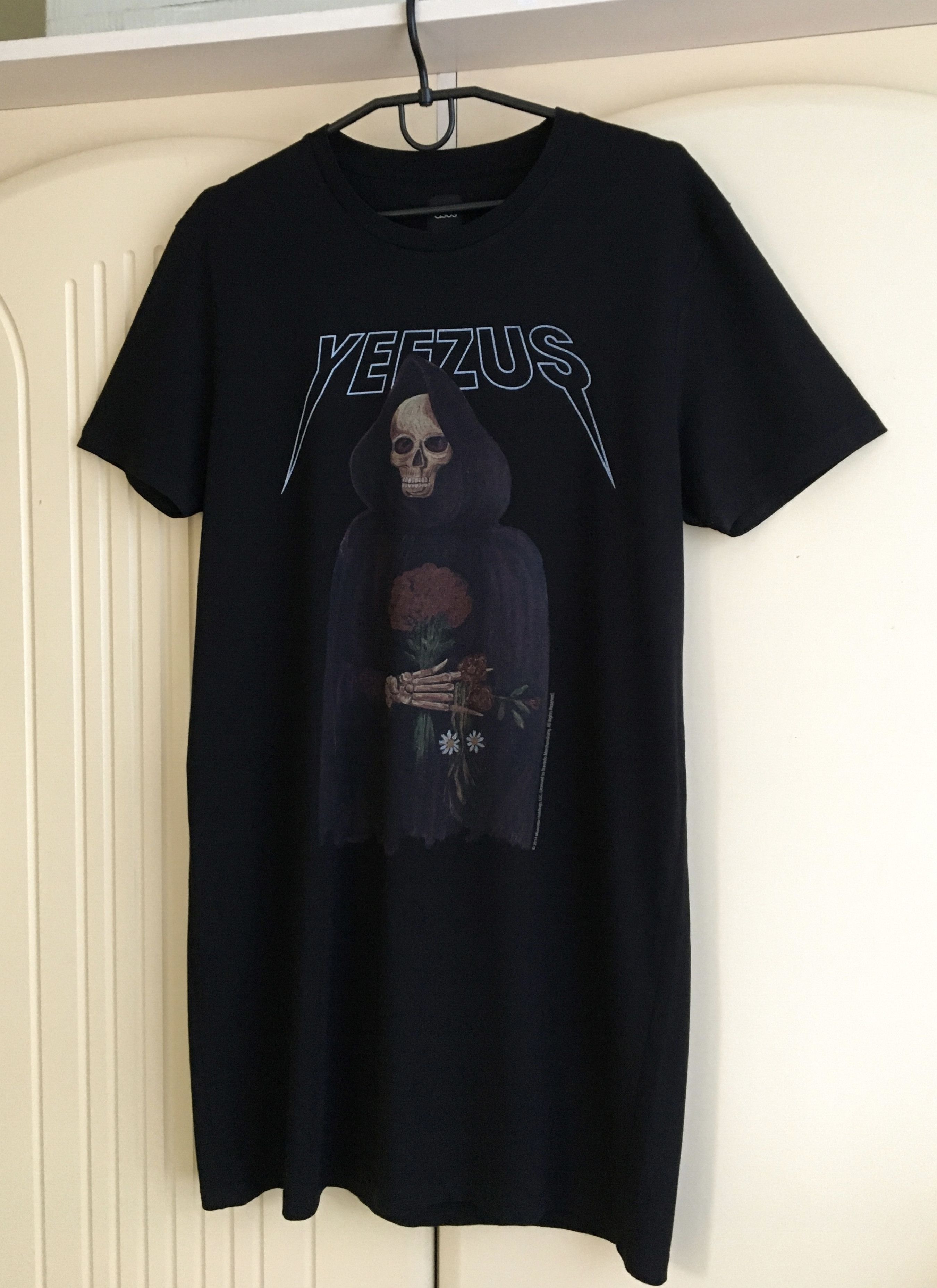 Asos Yeezus Tour Kanye West Grim Reaper Rose Tee / T Shirt Size US M / EU 48-50 / 2 - 1 Thumbnail