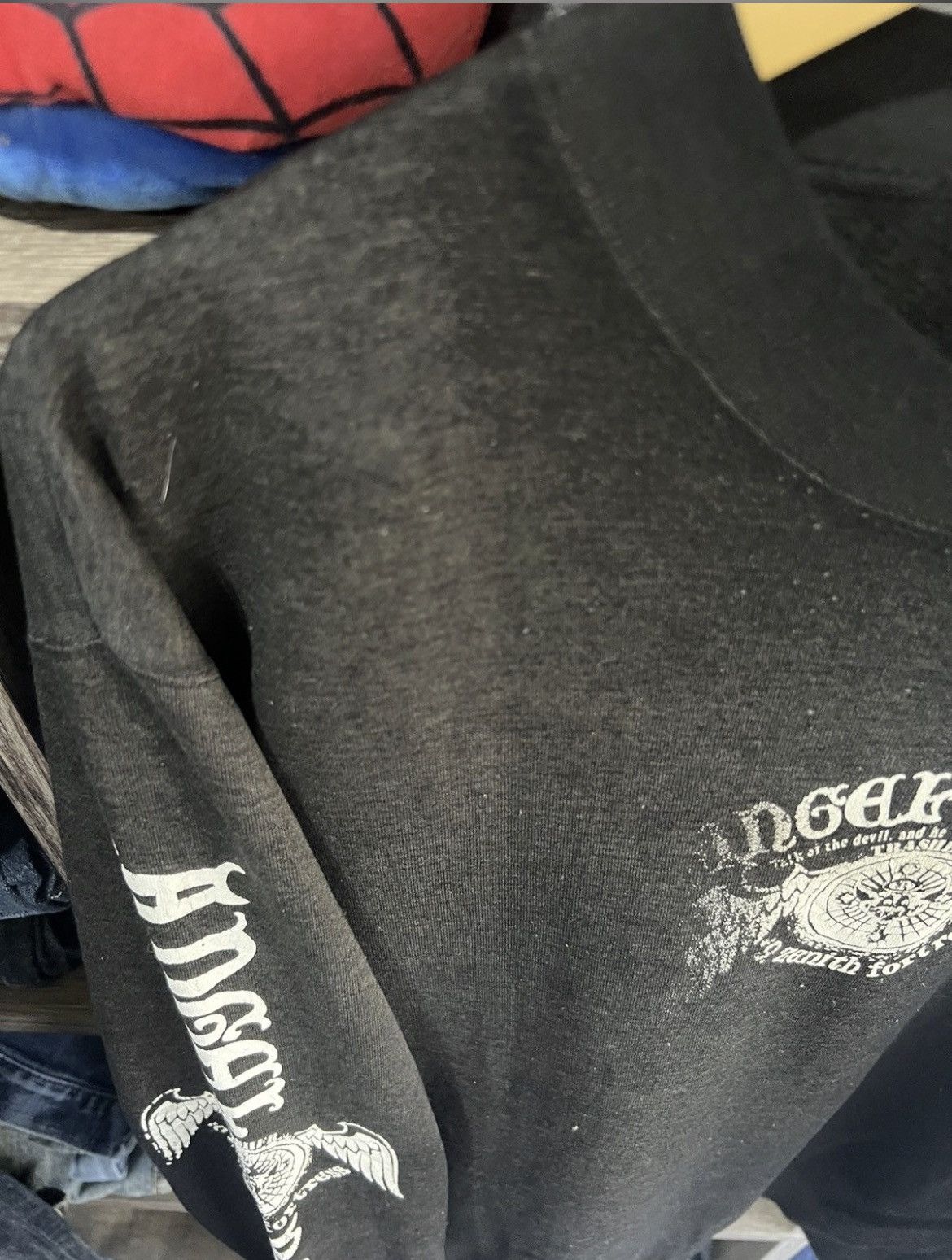 Japanese Brand 🔥Vintage Angel Devil 9 Zenith Fortress Crewneck Sweatshirt Size US L / EU 52-54 / 3 - 12 Thumbnail