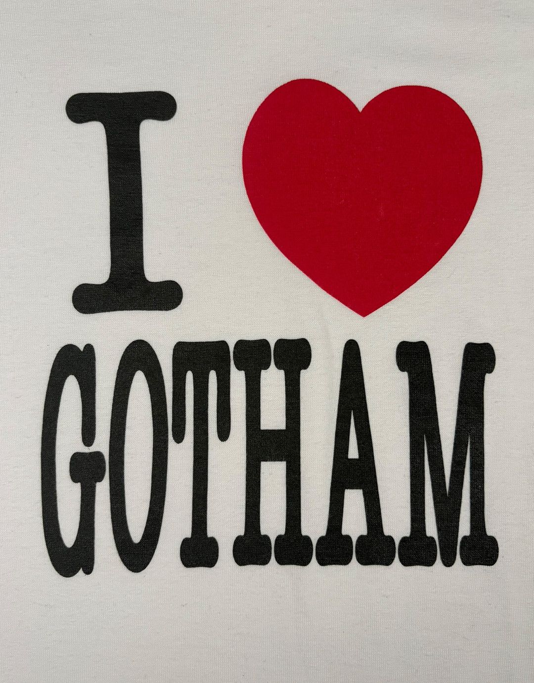 Number (N)ine Number (N)ine SS02 I Love Gotham Heart T-Shirt Size US L / EU 52-54 / 3 - 3 Thumbnail