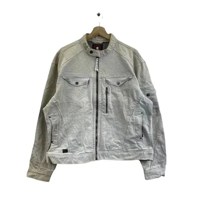 Vintage Vtg 90’ I’Z FRONTIER TWILL Japan Designer Denim Jeans Jacket Size US M / EU 48-50 / 2 - 1 Thumbnail