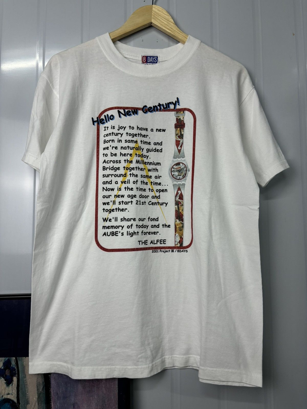 Swatch × Vintage RARE! Vintage 2001 Art Promo Swatch Millennium Size US L / EU 52-54 / 3 - 2 Thumbnail