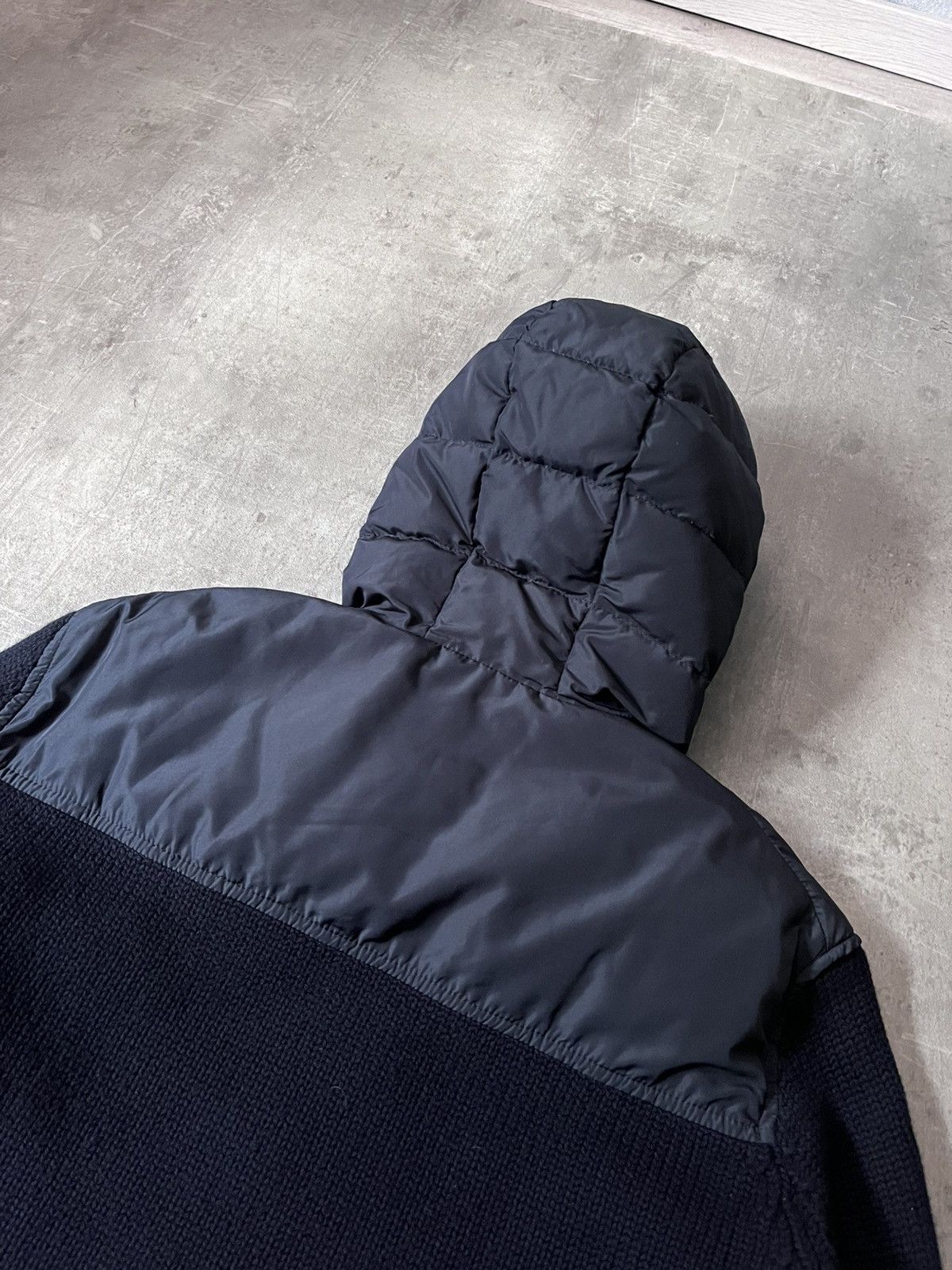 Jil Sander Jil Sander by Raf Simon wool nylon puffer jacket navy Size US L / EU 52-54 / 3 - 7 Thumbnail