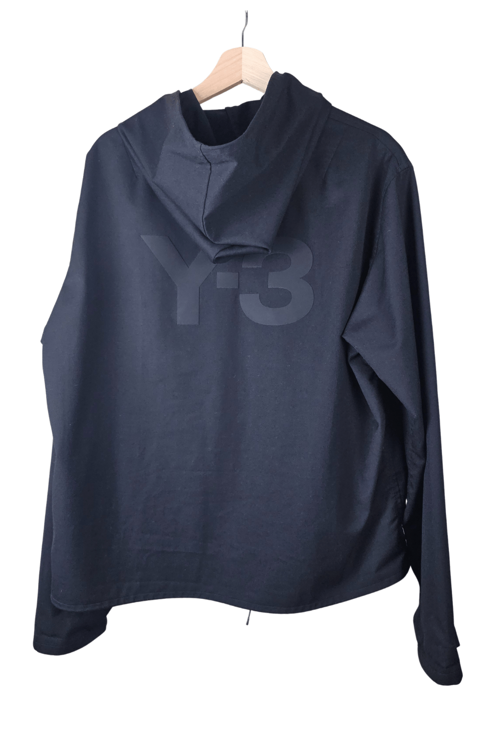 Yohji Yamamoto Y-3 (Yohji × adidas) Tech Wool Hooded Jacket — FW20 — Sz S Size US S / EU 44-46 / 1 - 3 Thumbnail