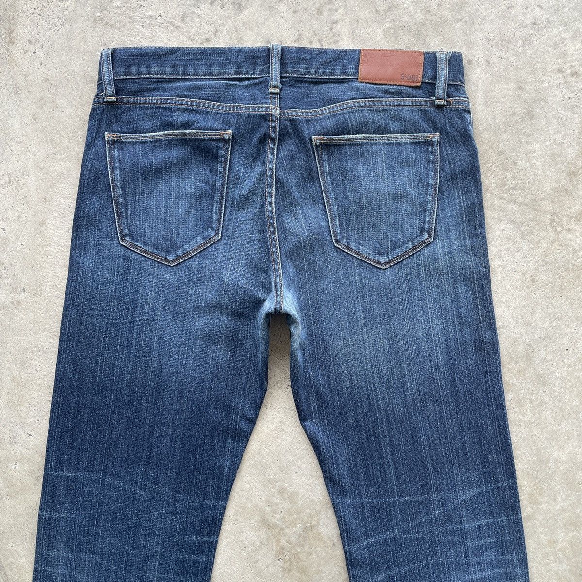 Japanese Brand × Jean × Vintage Vintage Japanese Brand Indigo Blue Denim Jeans Pants W33 Size US 33 - 10 Thumbnail