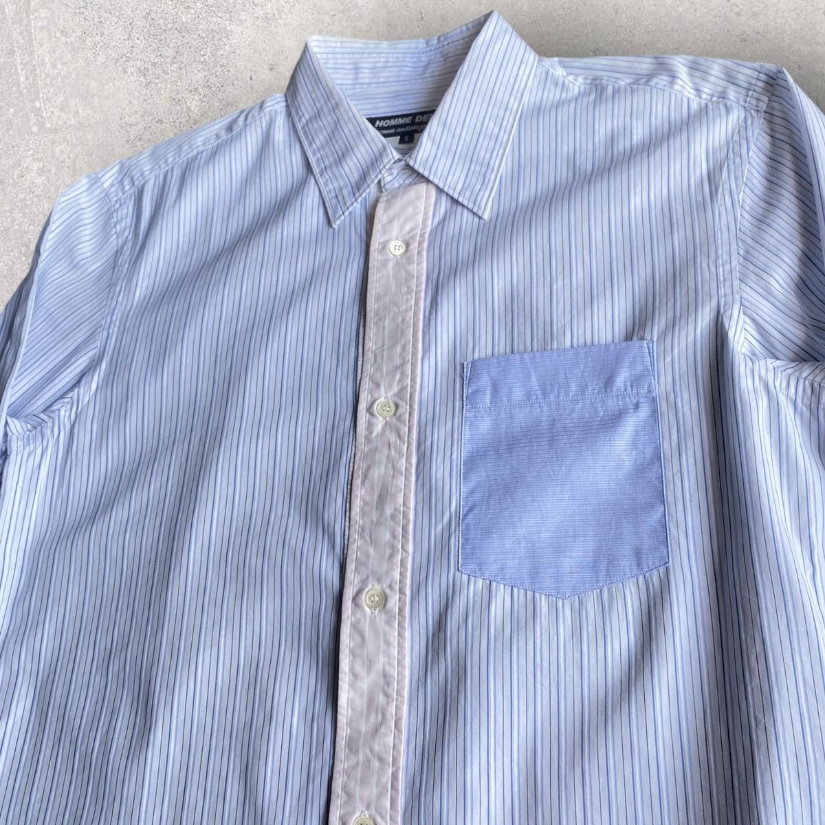 Comme des Garcons Mix Striped Shirt Size US S / EU 44-46 / 1 - 2 Thumbnail