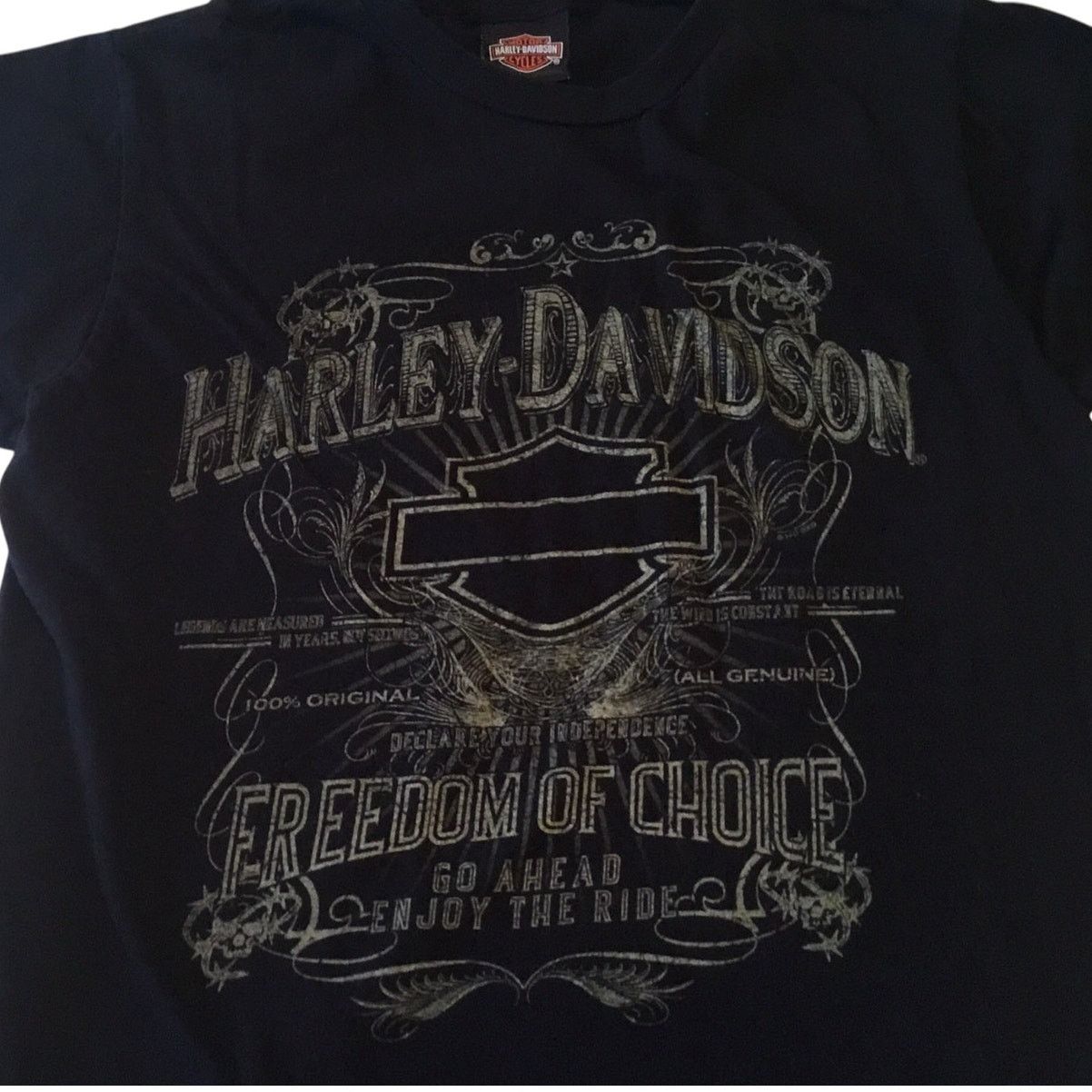 Harley Davidson Harley Davidson L TShirt 2010 Overseas Tour Military Size US L / EU 52-54 / 3 - 3 Thumbnail