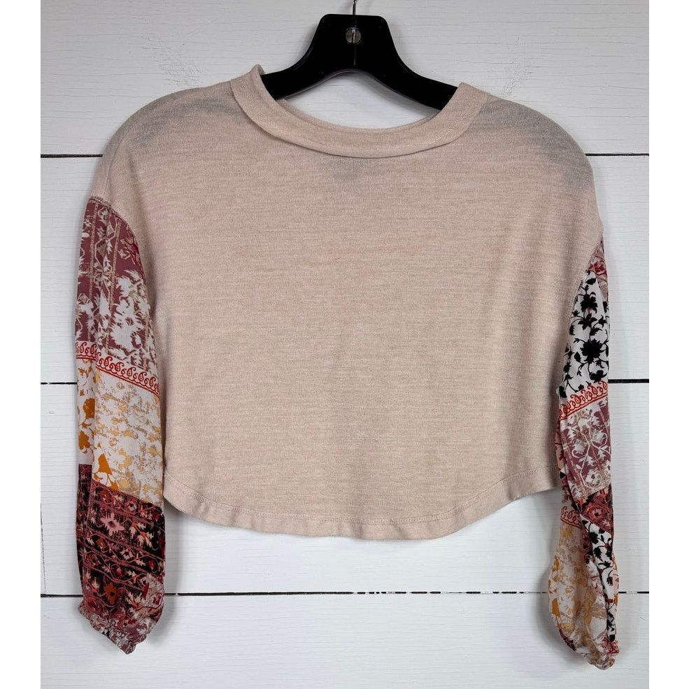 Other Wonderly 3/4 Sleeve Cropped Blouse Women's Size Small Size S / US 4 / IT 40 - 1 Thumbnail