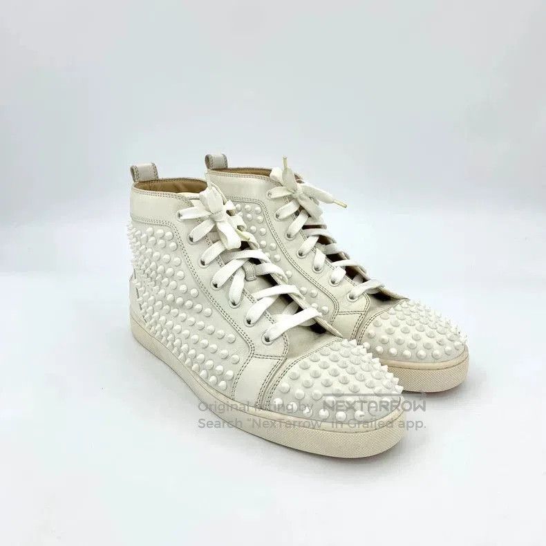 Christian Louboutin Christian Louboutin White High. Size US 10 / EU 43 - 2 Thumbnail