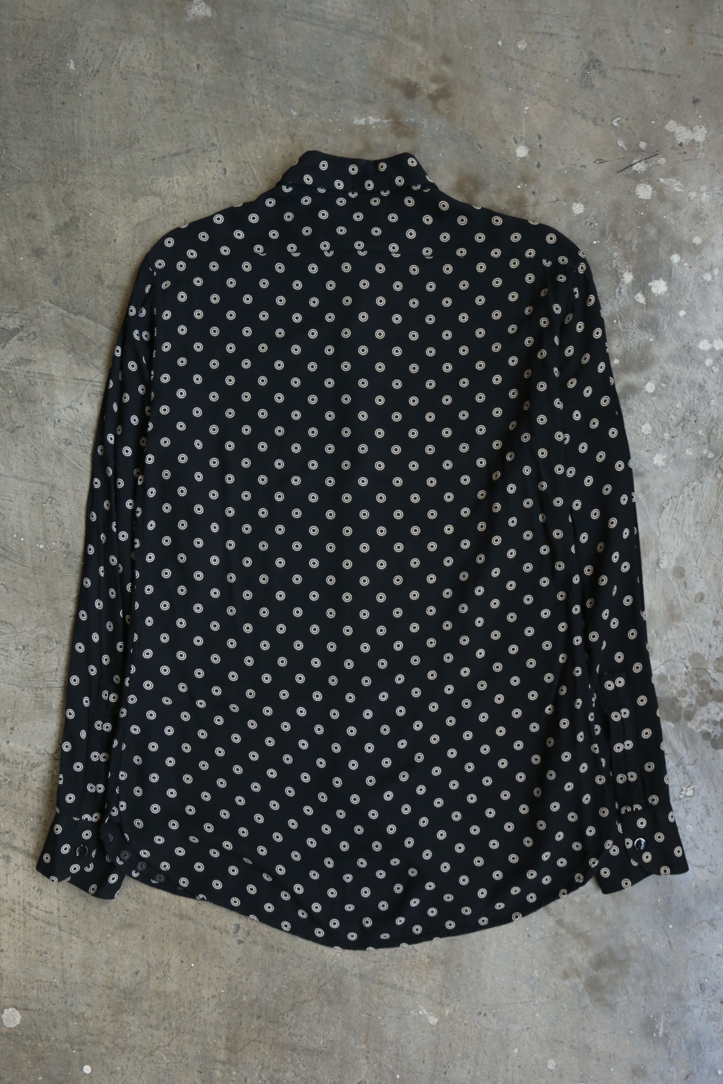 Saint Laurent Paris SLP - Hedi Slimane - F/W 15 - Polka Dot Shirt Size US M / EU 48-50 / 2 - 3 Thumbnail