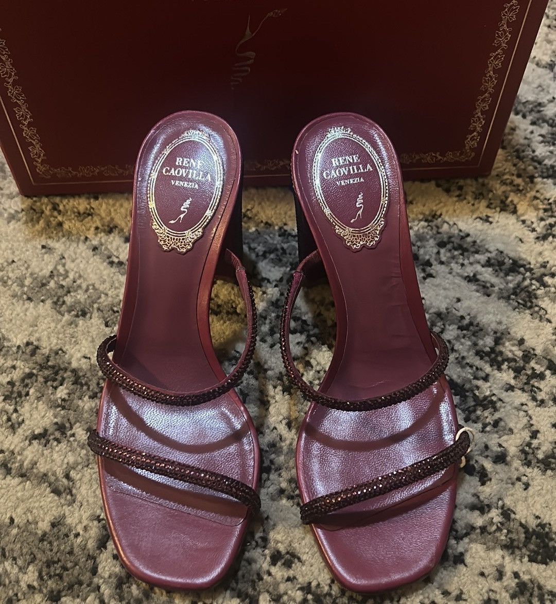 Rene Caovilla René Caovilla Two-strap sandals size 36.5 Size US 6.5 / IT 36.5 - 4 Thumbnail