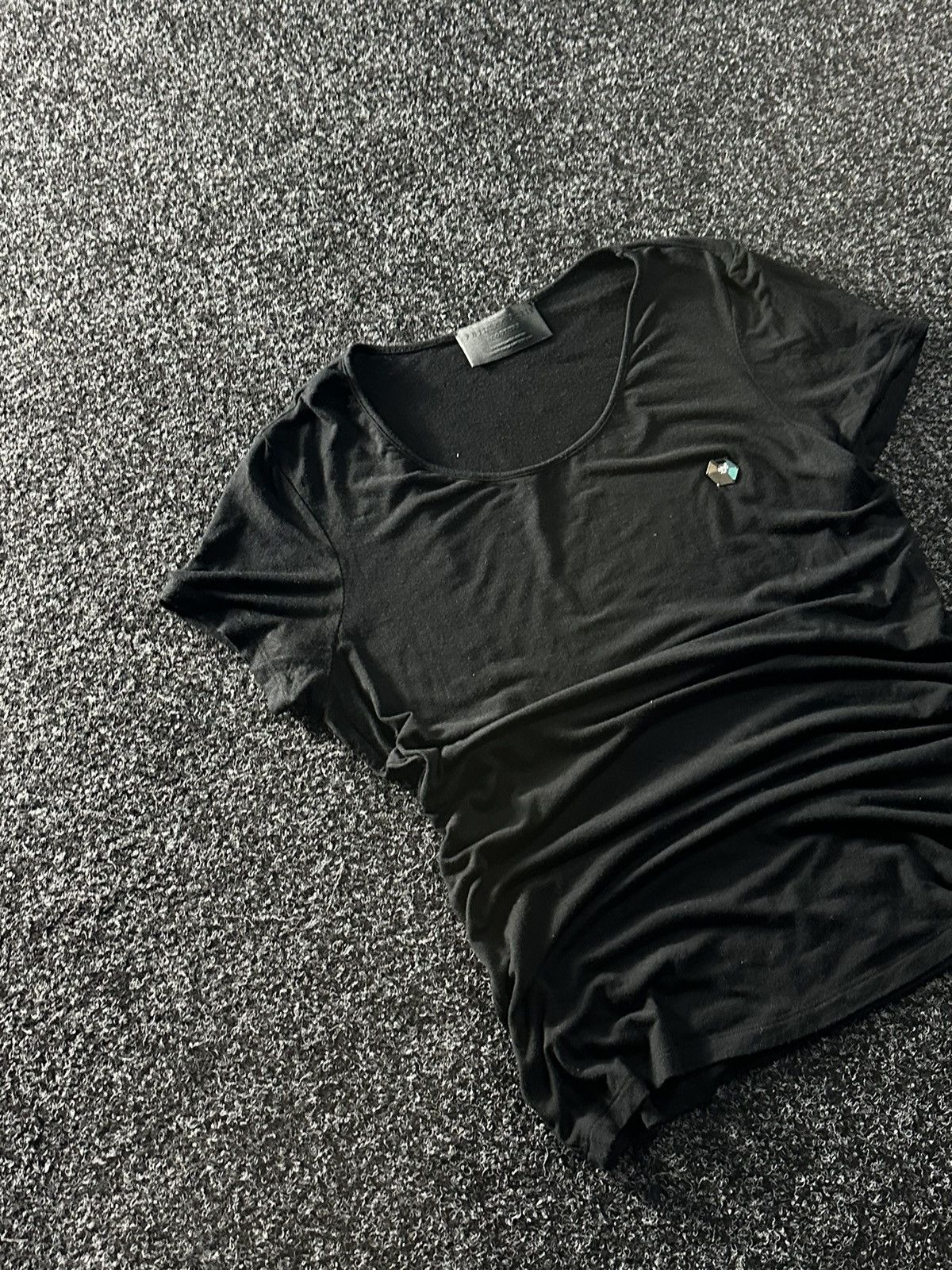 Philipp Plein 🚨RARE Philipp Plein Crystal Skull TOTAL BLACK Tee Size US S / EU 44-46 / 1 - 2 Thumbnail