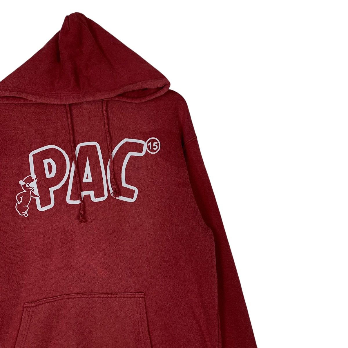 Japanese Brand PAC 15 Big Logo Print Pullover Hoodies Sweatshirt #1407-C64 Size US L / EU 52-54 / 3 - 5 Thumbnail