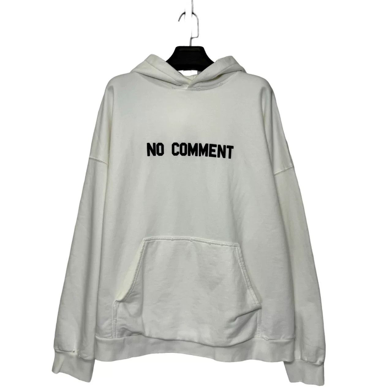 Balenciaga Balenciaga Distressed Letter Hoodie Size US M / EU 48-50 / 2 - 1 Thumbnail