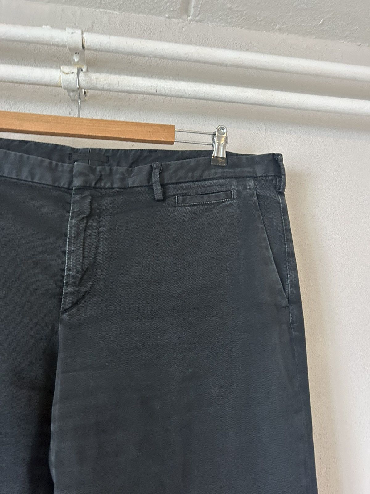 Prada Prada Black Cotton Blend Chinos - Size 58 Size US 40 / EU 56 - 3 Thumbnail
