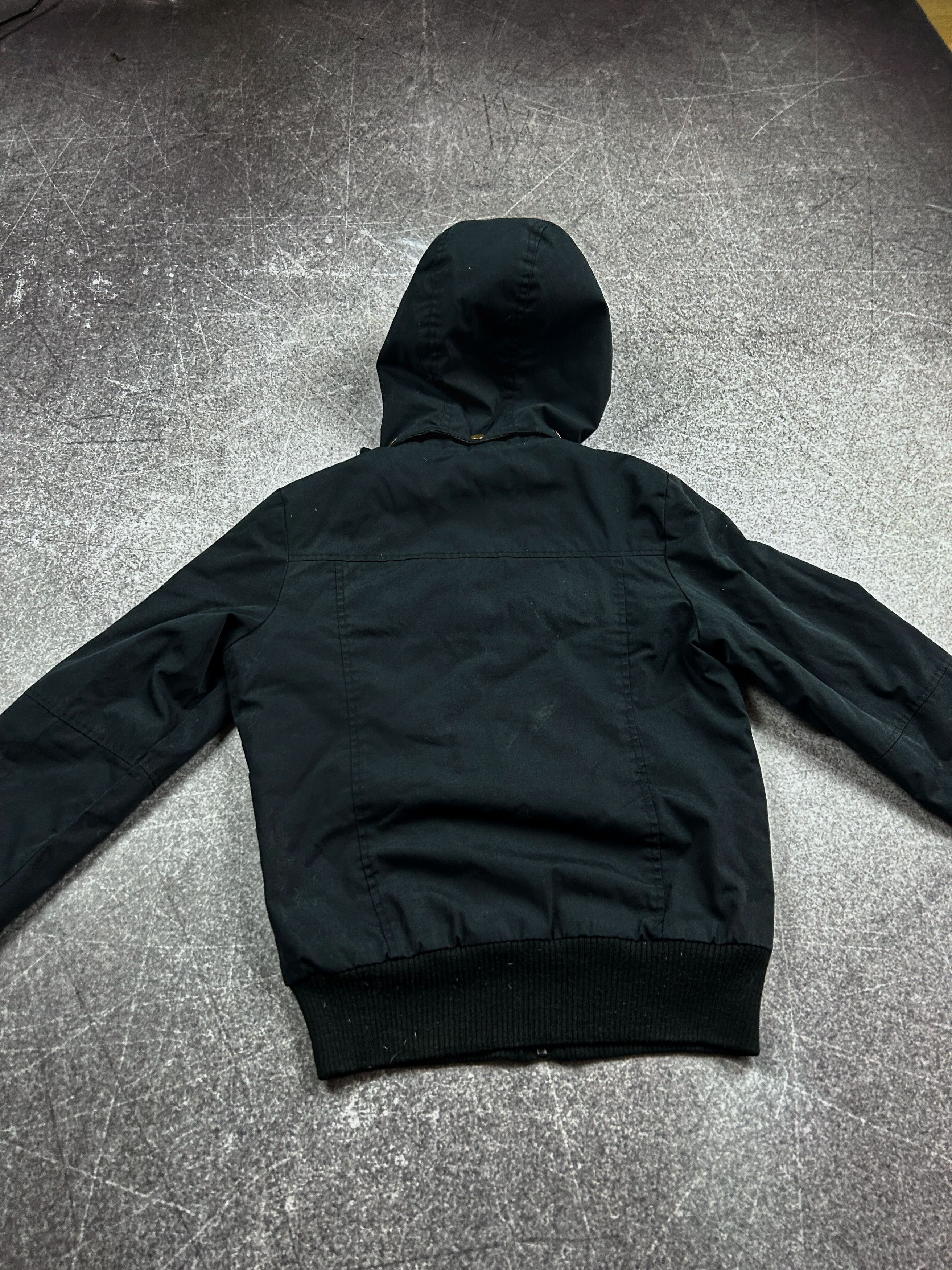 Designer Vtg If Six Was Nine Balenciaga Style Fur Hood Jacket 90s Size US S / EU 44-46 / 1 - 5 Thumbnail