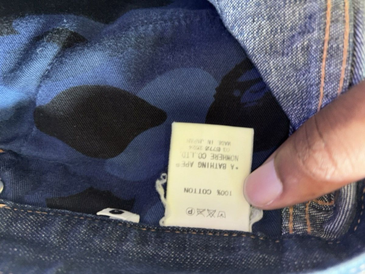 Bape Vintage Bape Denim Jeans Size XL (32-36) Nigo Era Size US 34 / EU 50 - 8 Thumbnail