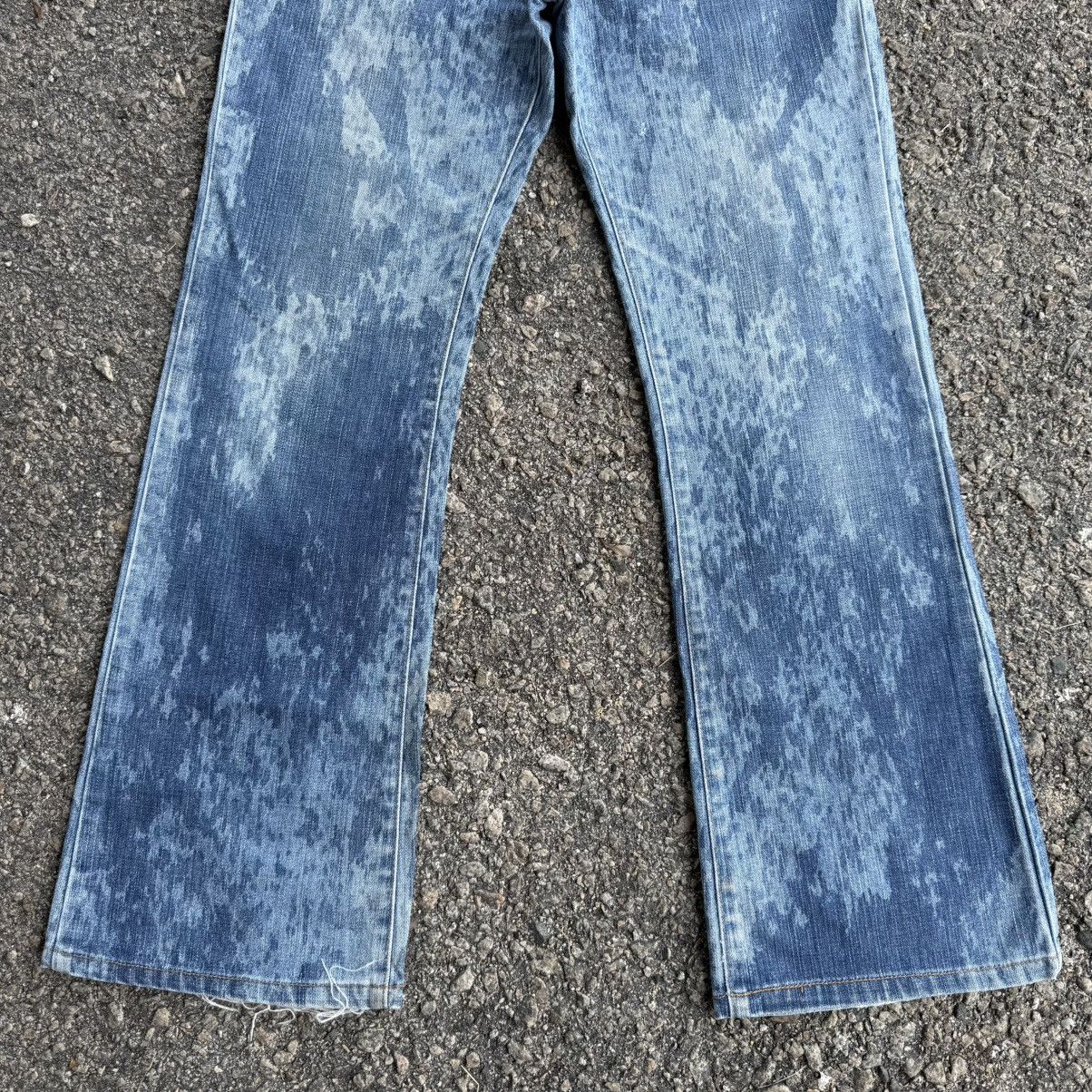 Wrangler Vintage Wrangler Flare Faded Denim Jean Pants Size US 30 / EU 46 - 3 Thumbnail