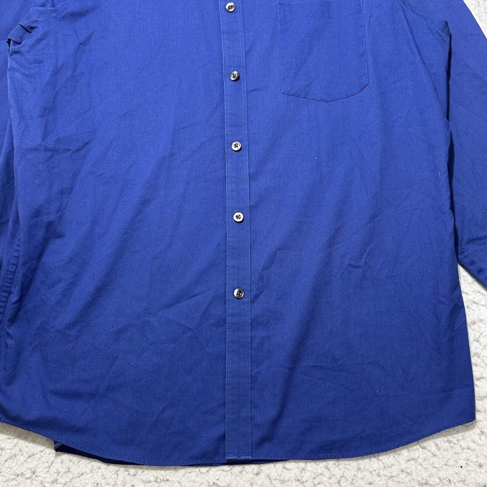 Michael Kors Michael Kors Large 16.5 - 34/35 Blue Button Down Dress Shirt Size US L / EU 52-54 / 3 - 16 Thumbnail