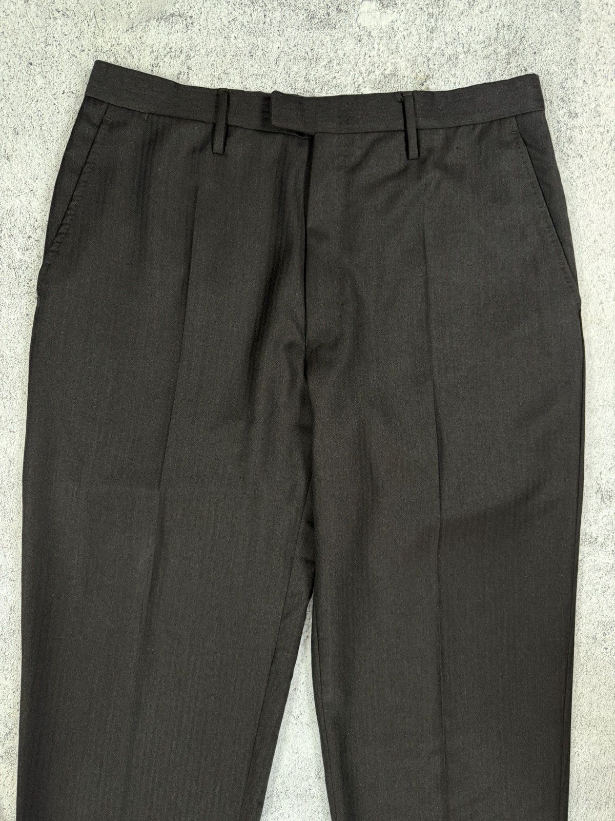 Gucci Gucci Classic Black Suit | Original | Size 52 | Size 52L - 17 Thumbnail