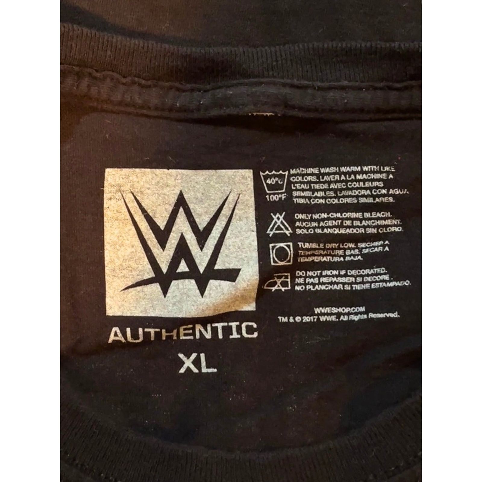 WWE WWE Dean Ambrose Never Apologize T-Shirt XL Jon Moxley AEW Size US XL / EU 56 / 4 - 4 Thumbnail