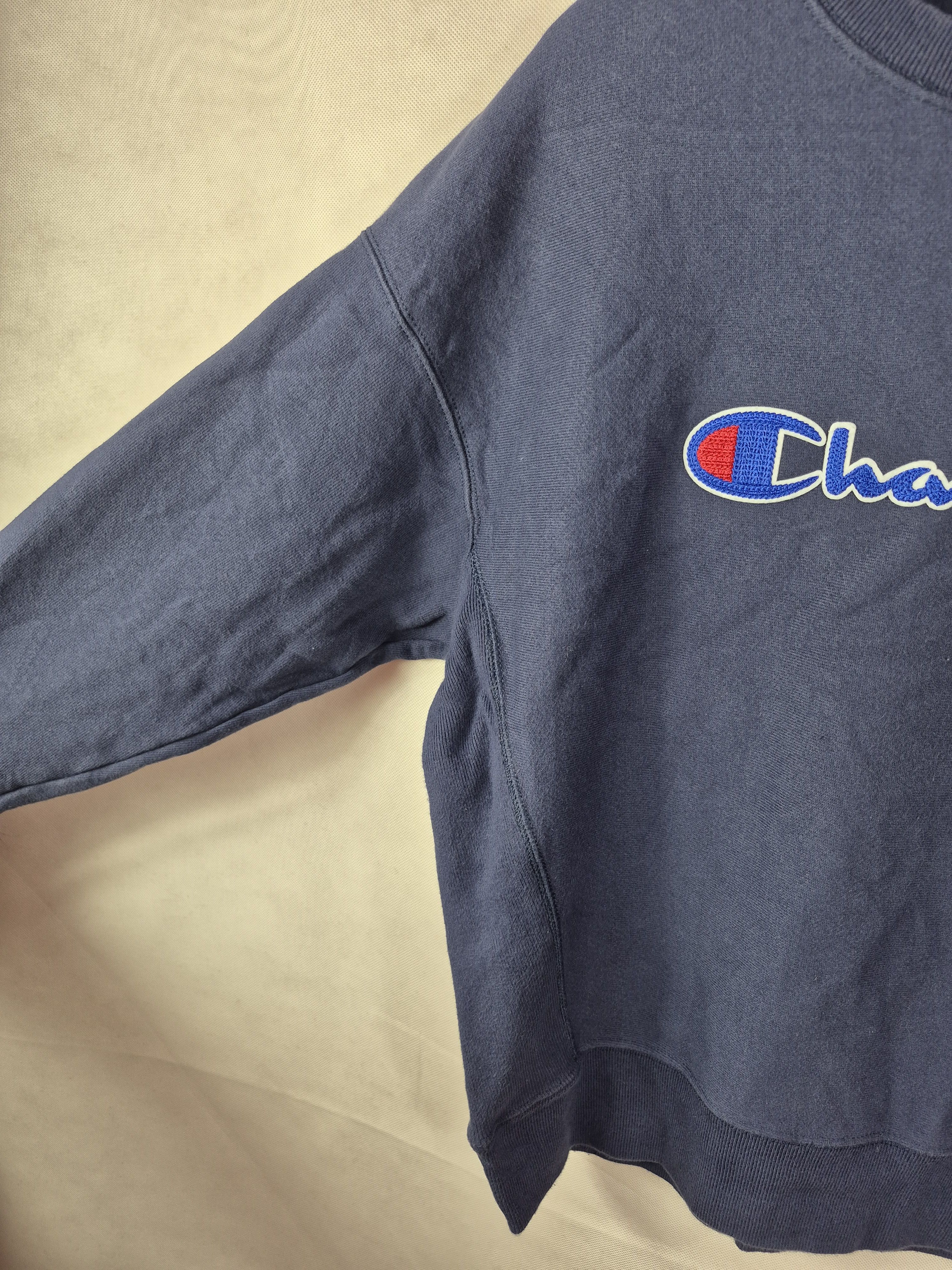 Champion 🔥 Champion Reverse Weave Embroided Spellout Sweatshirt Size US L / EU 52-54 / 3 - 6 Thumbnail