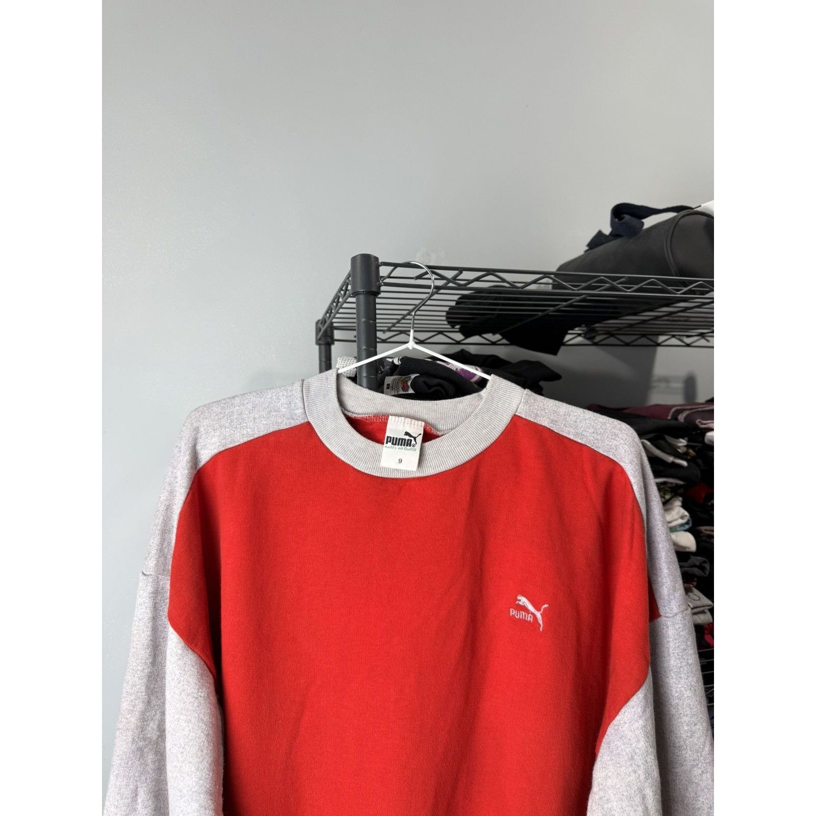 Puma Rare! Vintage 80’s Puma Speedcat Sweatshirt Ferrari Hype Size US L / EU 52-54 / 3 - 2 Thumbnail