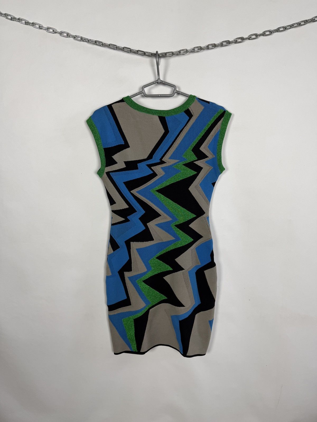 Missoni Missoni Sleeveless Zigzag Bodycon Dress Multicolor Size 38 Size XS / US 0-2 / IT 36-38 - 9 Thumbnail