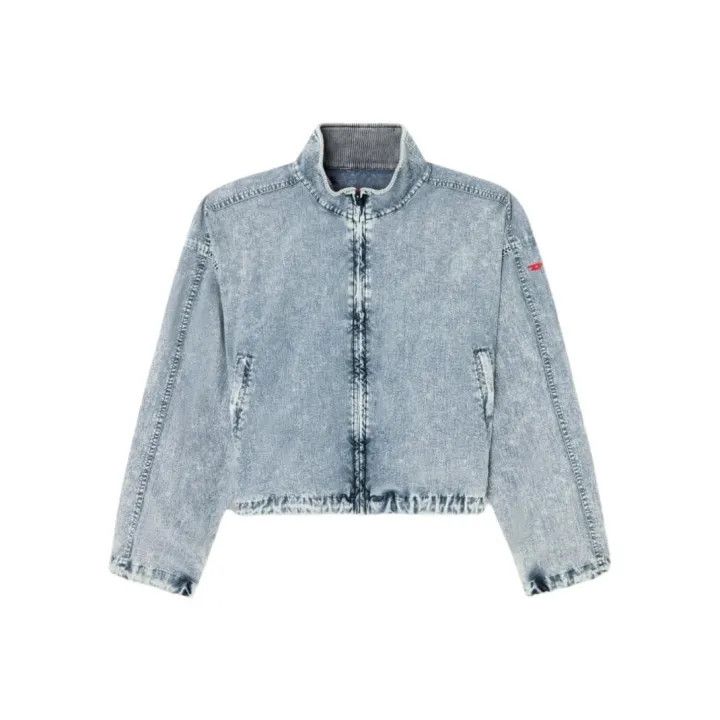 Diesel Diesel Women’s Vintage Denim Jacket 0079 Size US M / EU 48-50 / 2 - 1 Thumbnail