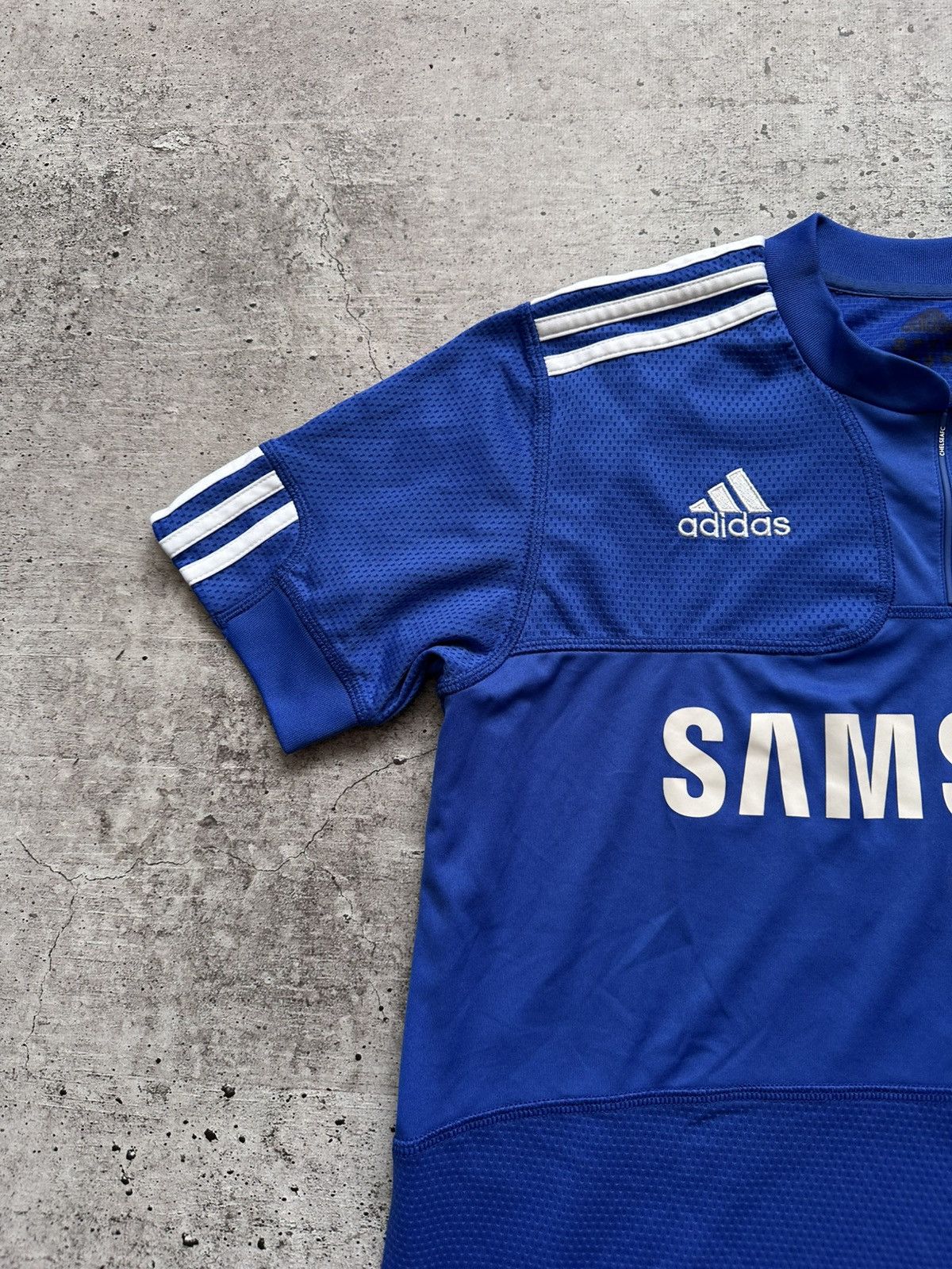 Adidas 2010/11 Youth Adidas Chelsea Lampard Vintage Soccer Jersey Size US S / EU 44-46 / 1 - 3 Thumbnail