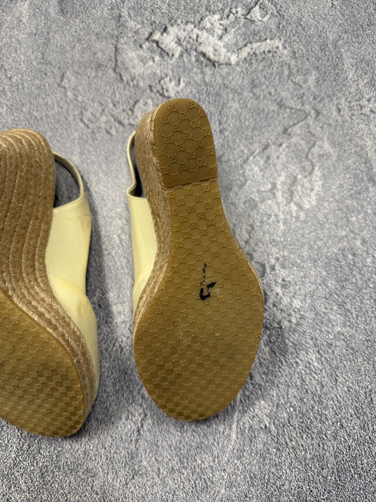 Gucci Gucci Wedge Heel Espadrille Women’s Sandals 36.5 Size US 6.5 / IT 36.5 - 10 Thumbnail