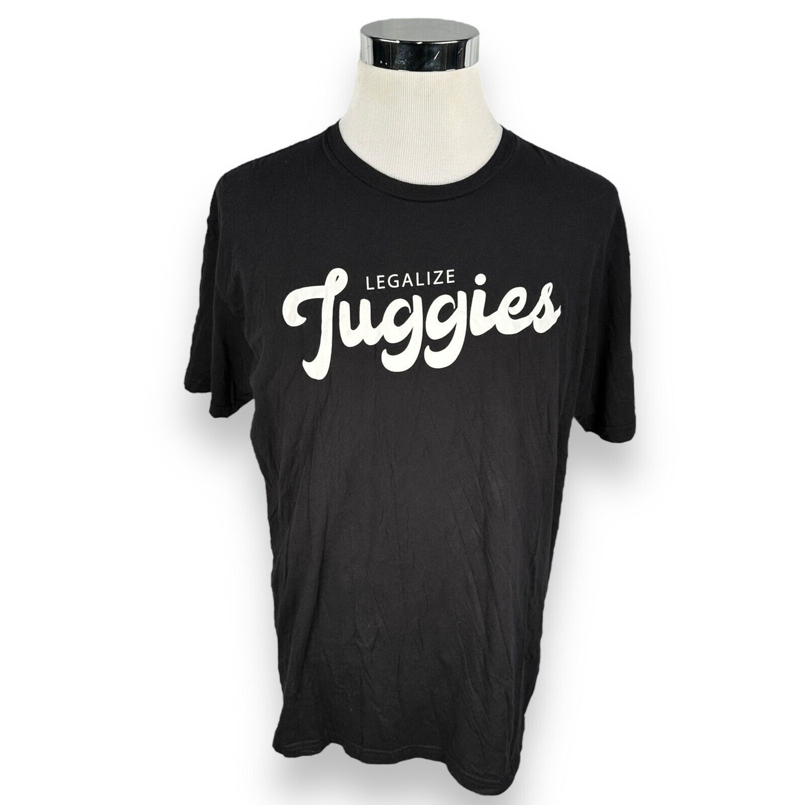 Full Send Nelk Boys Full Send Legalize Tuggies T-Shirt XL Black White Size US XL / EU 56 / 4 - 1 Thumbnail