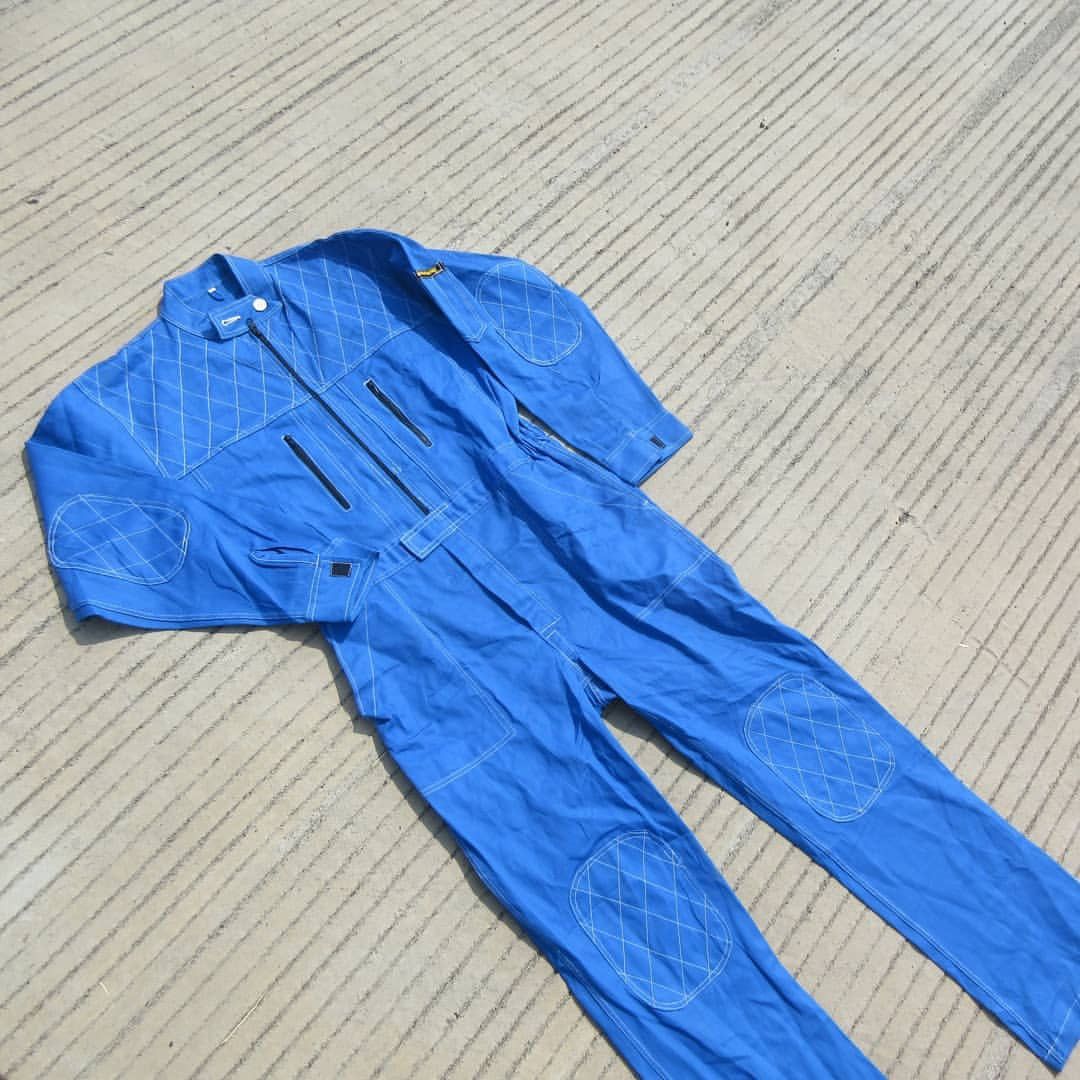 Vintage Classic Mechanics ski suit Catelpack Blue Pastel Overalls Size US L / EU 52-54 / 3 - 10 Thumbnail