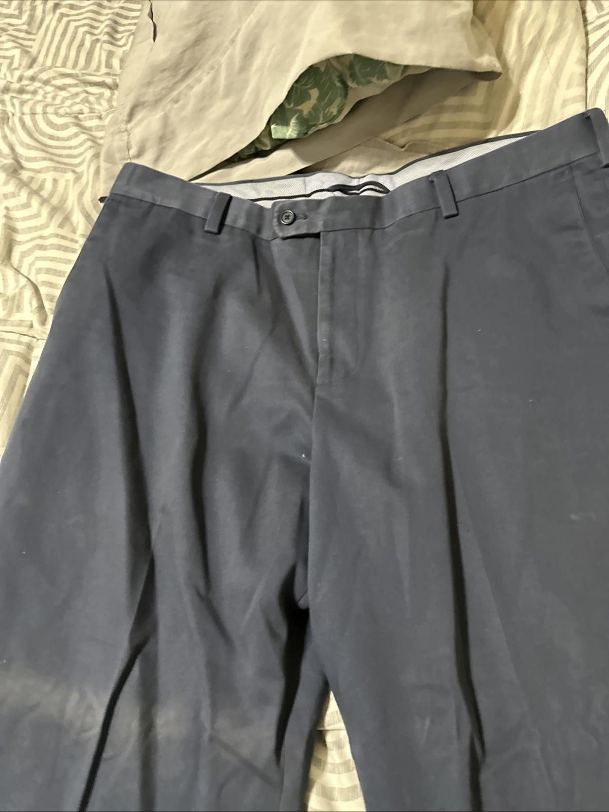 Kirkland Signature Kirkland Signature Dress Pants Navy Blue 40X29 Size US 40 / EU 56 - 6 Thumbnail