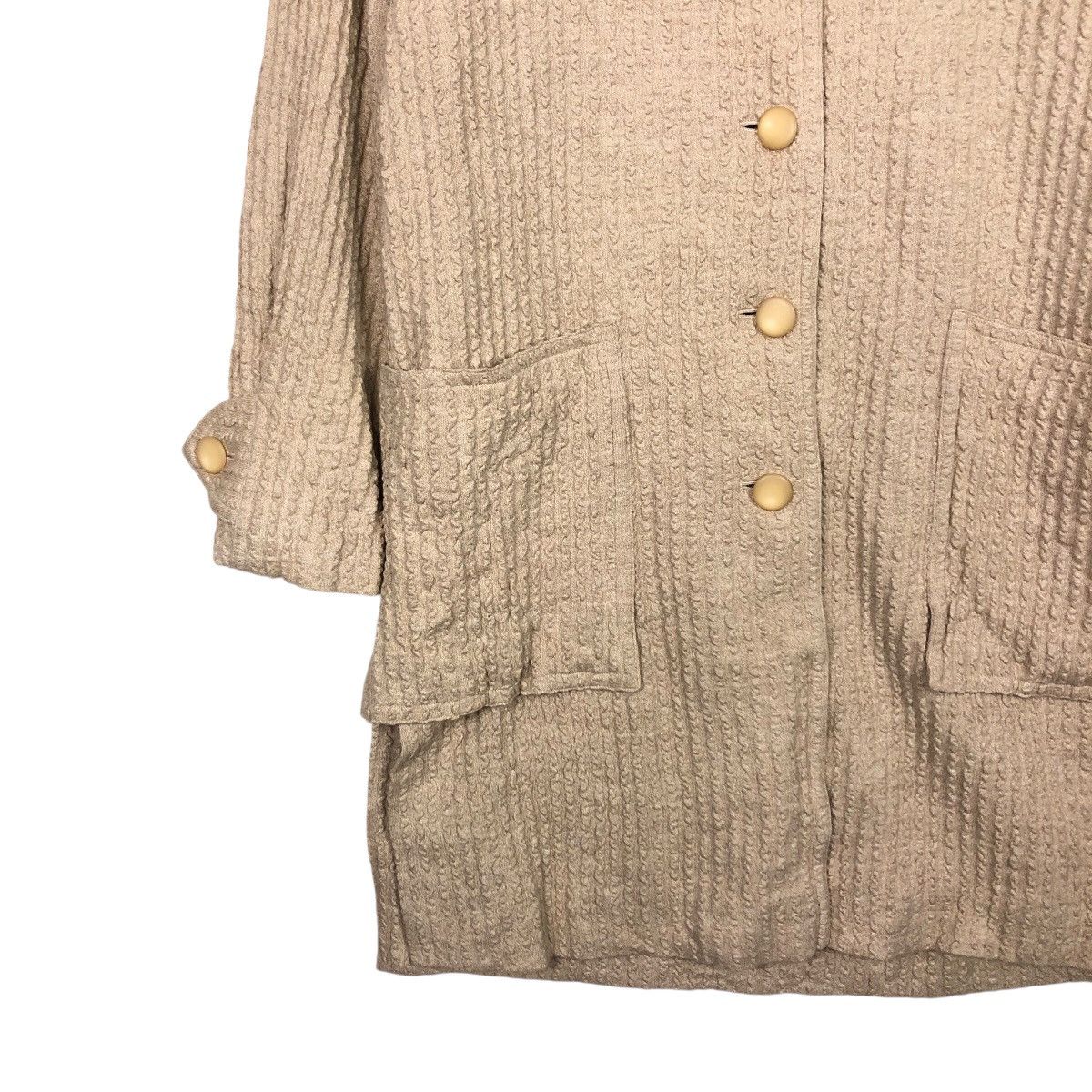 Issey Miyake GIGI Vintage Avant-Garde Textured Coat Japan Domestic Market Size US M / EU 48-50 / 2 - 5 Thumbnail