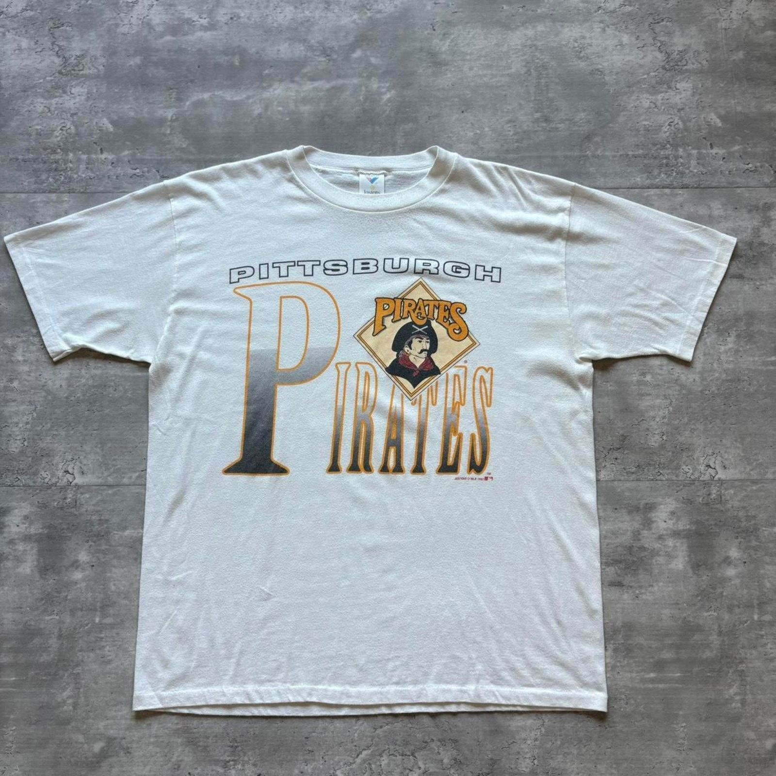 MLB Vintage 1990s pittsburg pirates mlb Size US XL / EU 56 / 4 - 1 Thumbnail