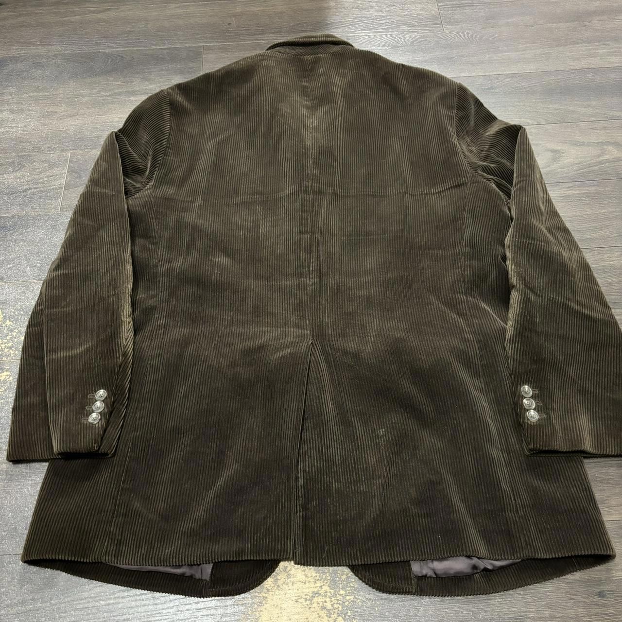 Polo Ralph Lauren Vintage Polo Ralph Lauren Brown Corduroy Blazer 90s Large Size 42R - 5 Thumbnail