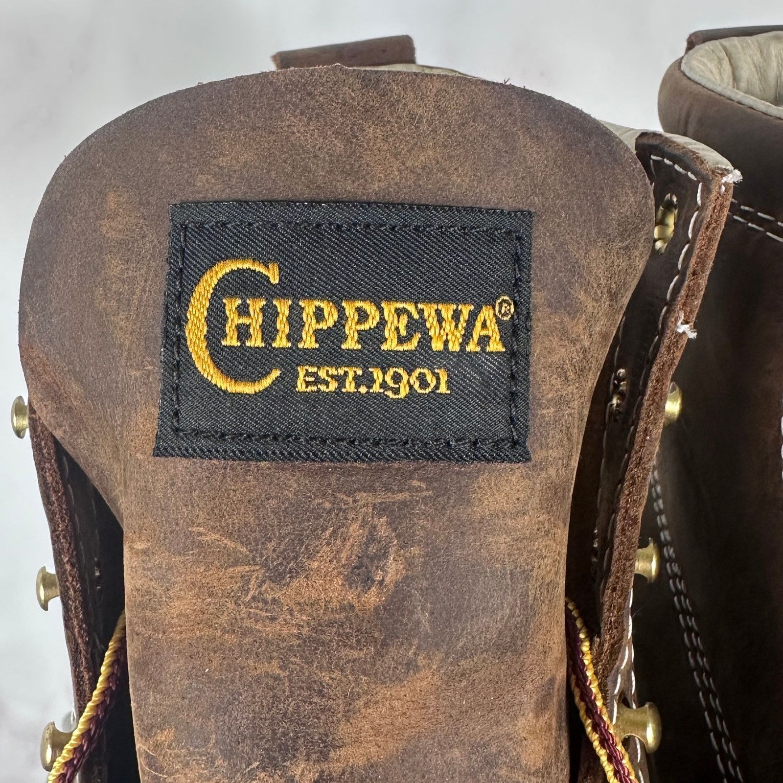 Chippewa Edge Walker 6" Lace-Up Brown Boot Size US 11.5 / EU 44-45 - 9 Thumbnail