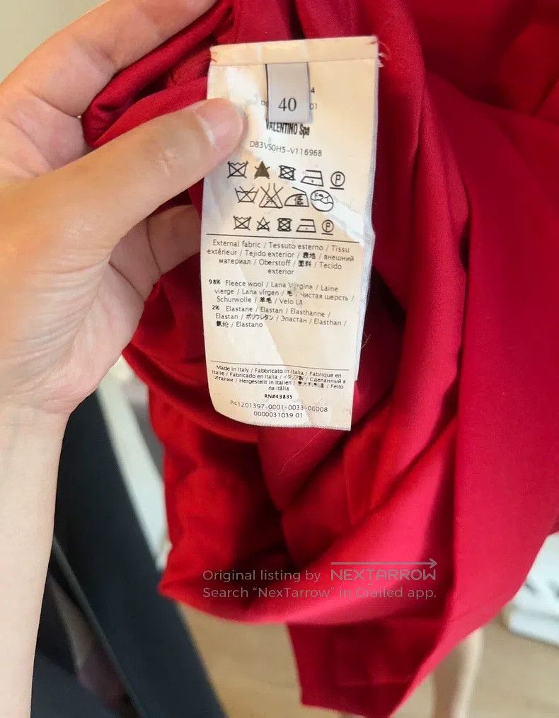 Valentino Valentino Red dress Size S / US 4 / IT 40 - 3 Thumbnail