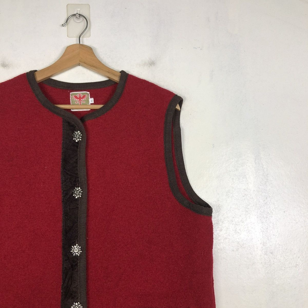 Vintage 📌VINTAGE WOOL VEST JACKET WALK WINKLER ITALY Size US XL / EU 56 / 4 - 8 Thumbnail