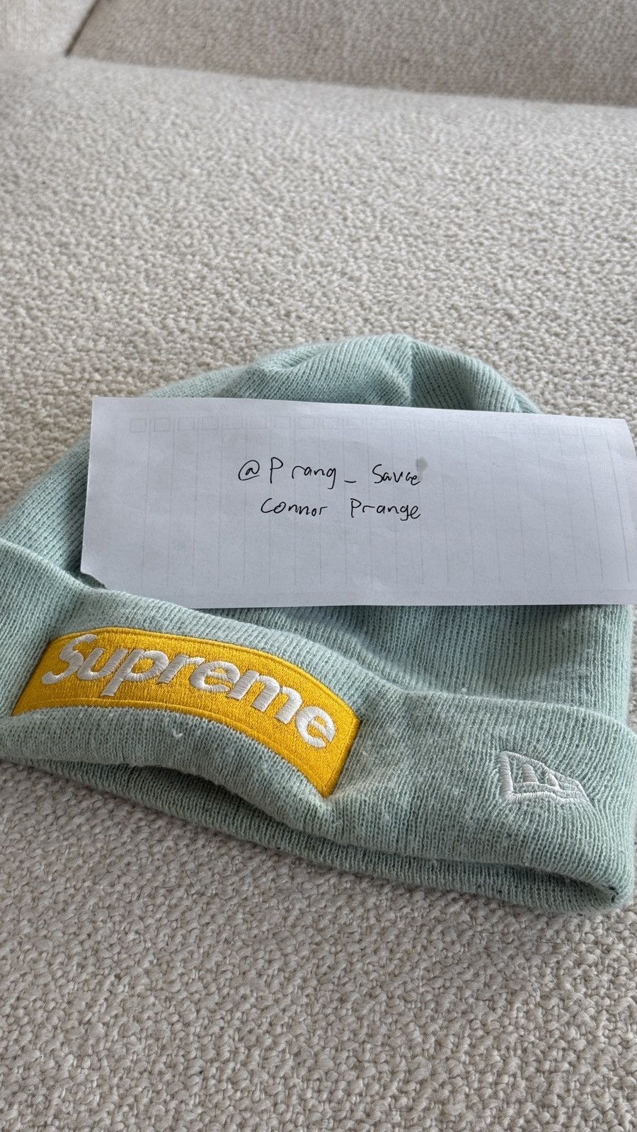 Supreme Supreme Box Logo beanie Size ONE SIZE - 2 Thumbnail