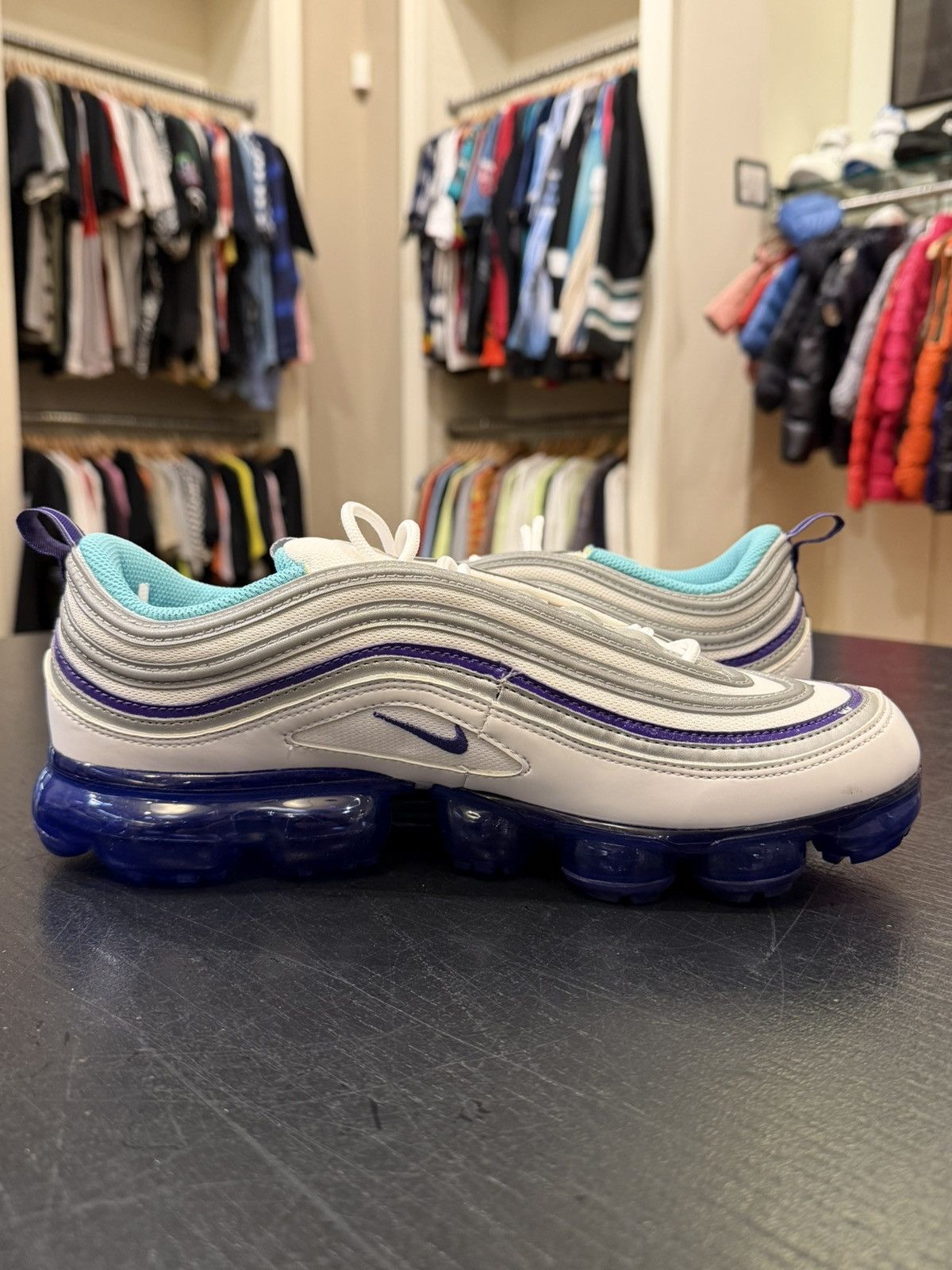 Nike Nike Air Vapormax 97 ‘Grape’ Size US 10.5 / EU 43-44 - 4 Thumbnail