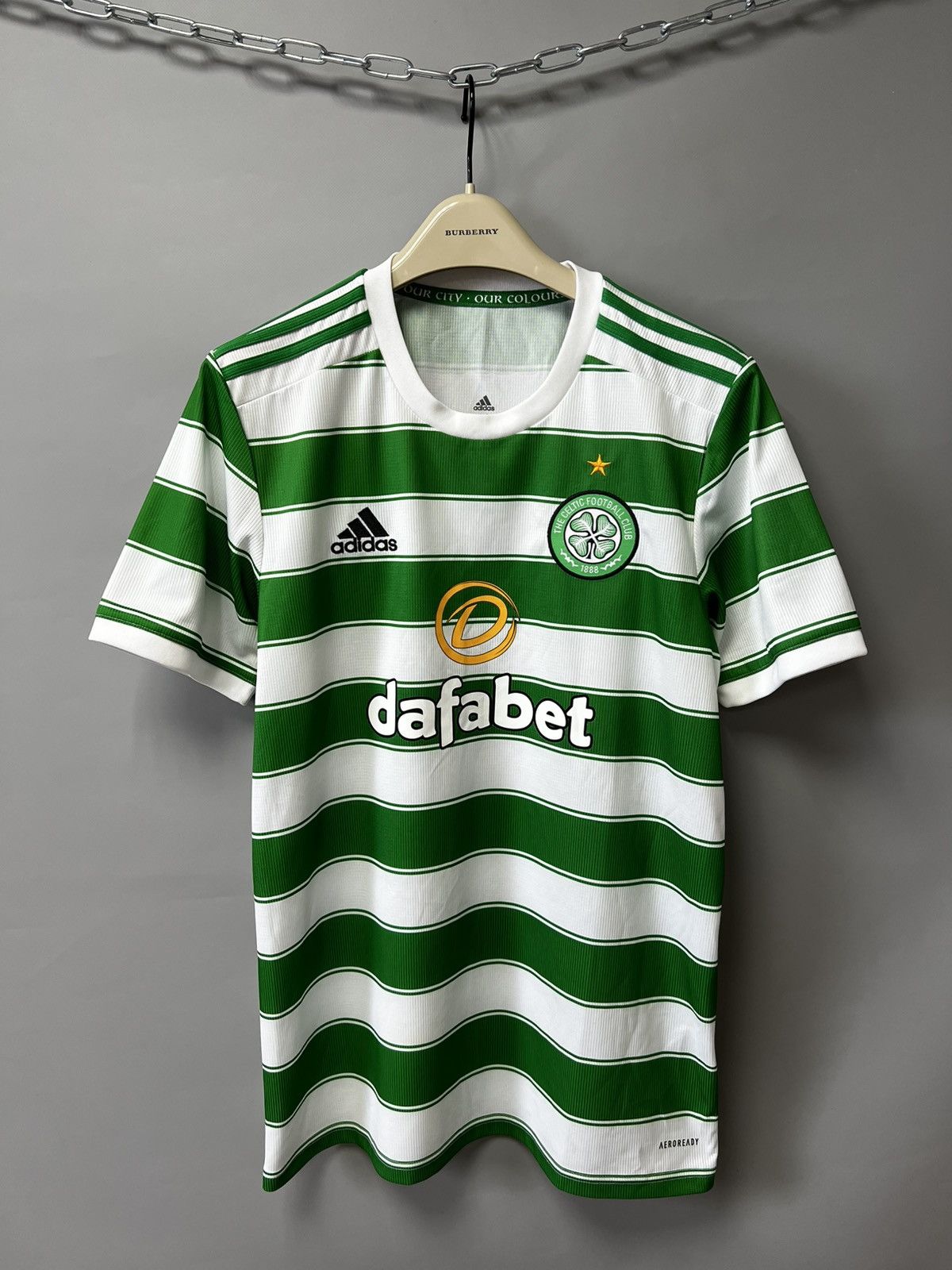 Adidas Adidas Celtic FC 2020/2021 Home Soccer Jersey Football y2k Size US M / EU 48-50 / 2 - 1 Thumbnail